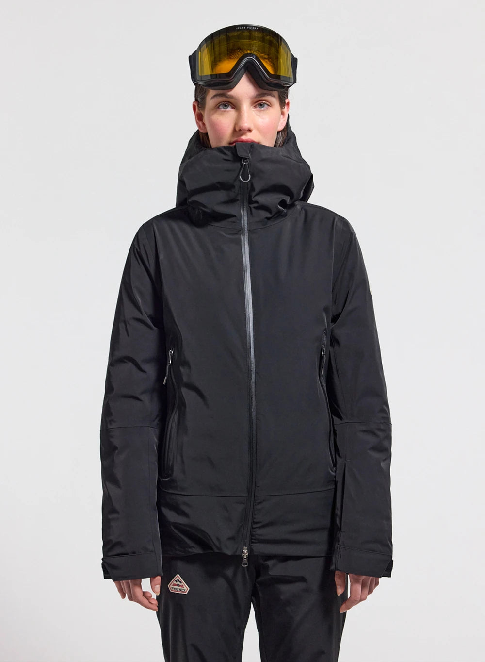 pyrenex-nova-veste-parka-duvet-femme-noire image 1