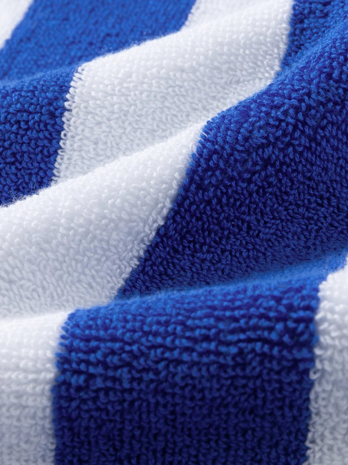 flotte-serviette-de-bain-bisounours-100-coton-rayures-bleues image 3