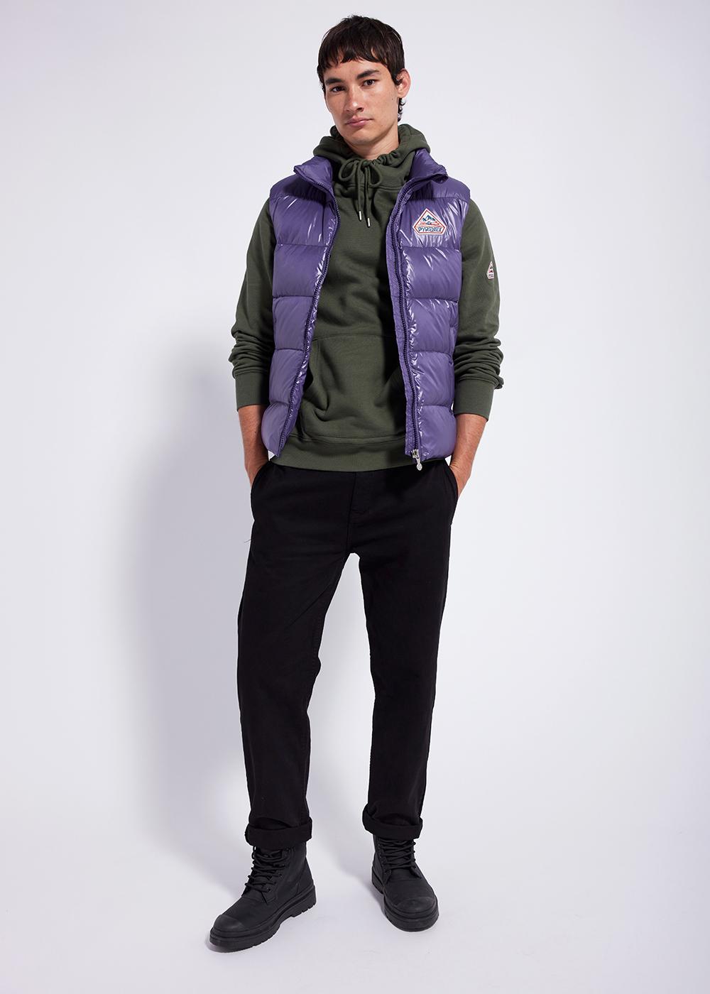 pyrenex-john-gilet-doudoune-sans-manche-unisexe-mulberry image 4