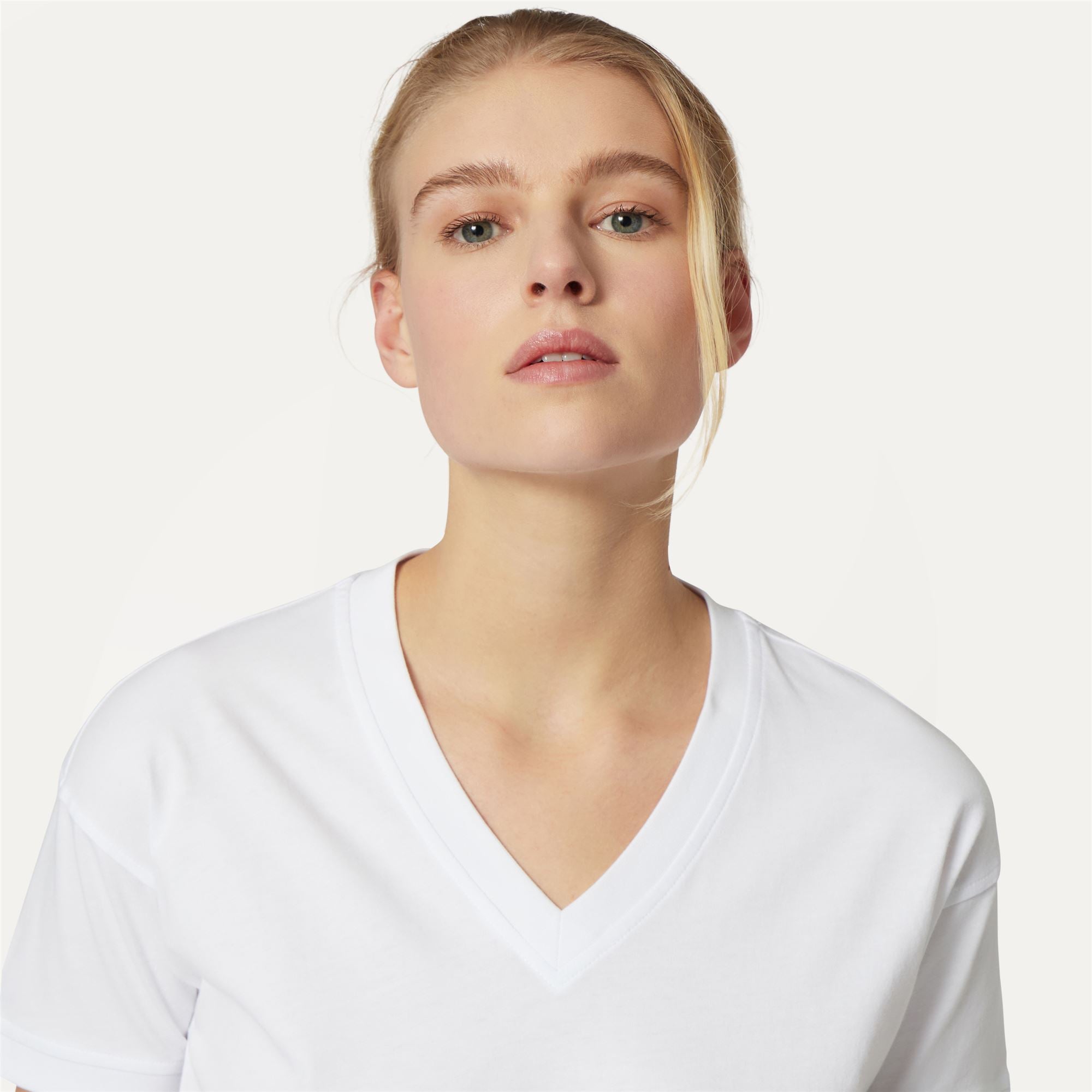 k-way-rubiel-t-shirt-femme-white image 4