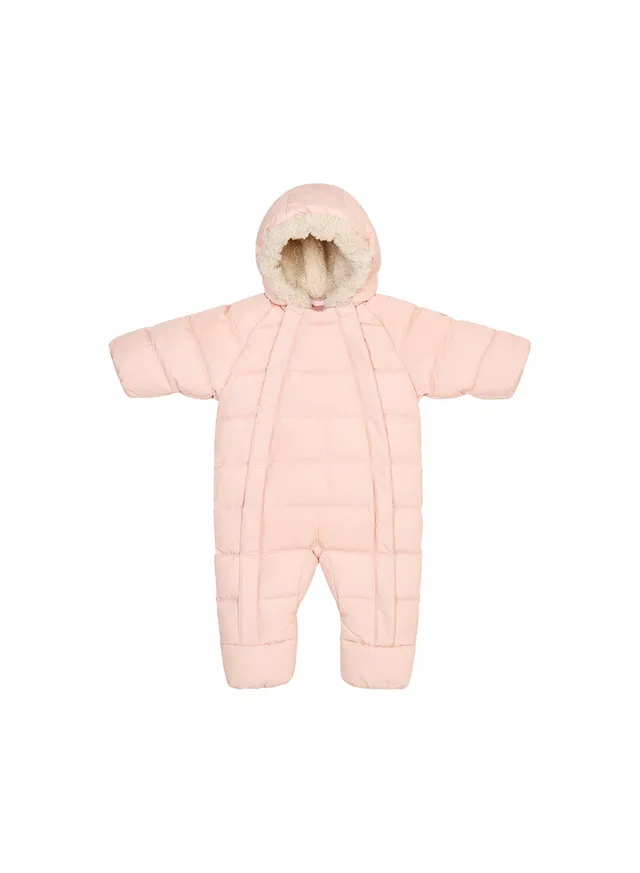 pyrenex-soren-combinaison-b-b-en-duvet-naturel-rose-clair image 1