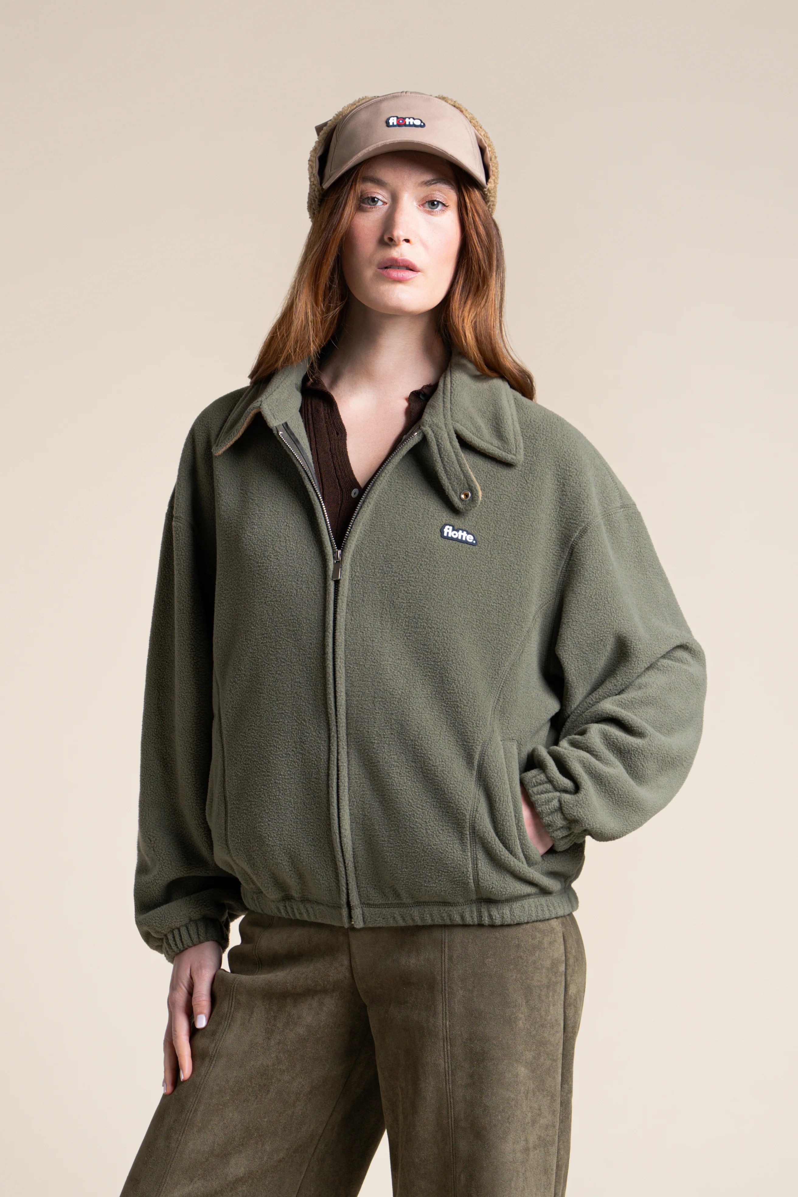 flotte-saint-maur-veste-polaire-recycl-e-col-polo image 7