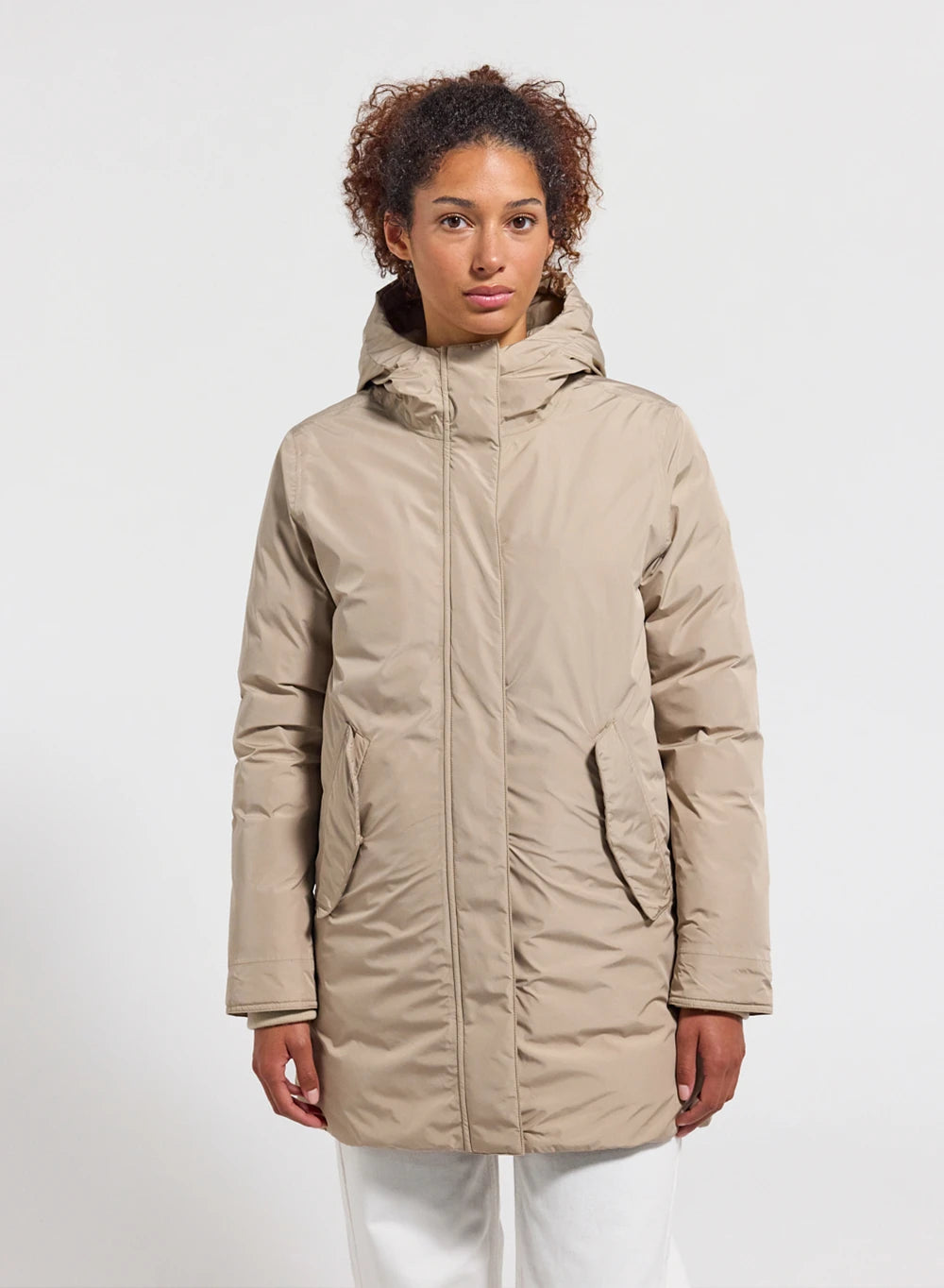 pyrenex-easy-parka-imperm-able-femme-beige-duvet-naturel image 1