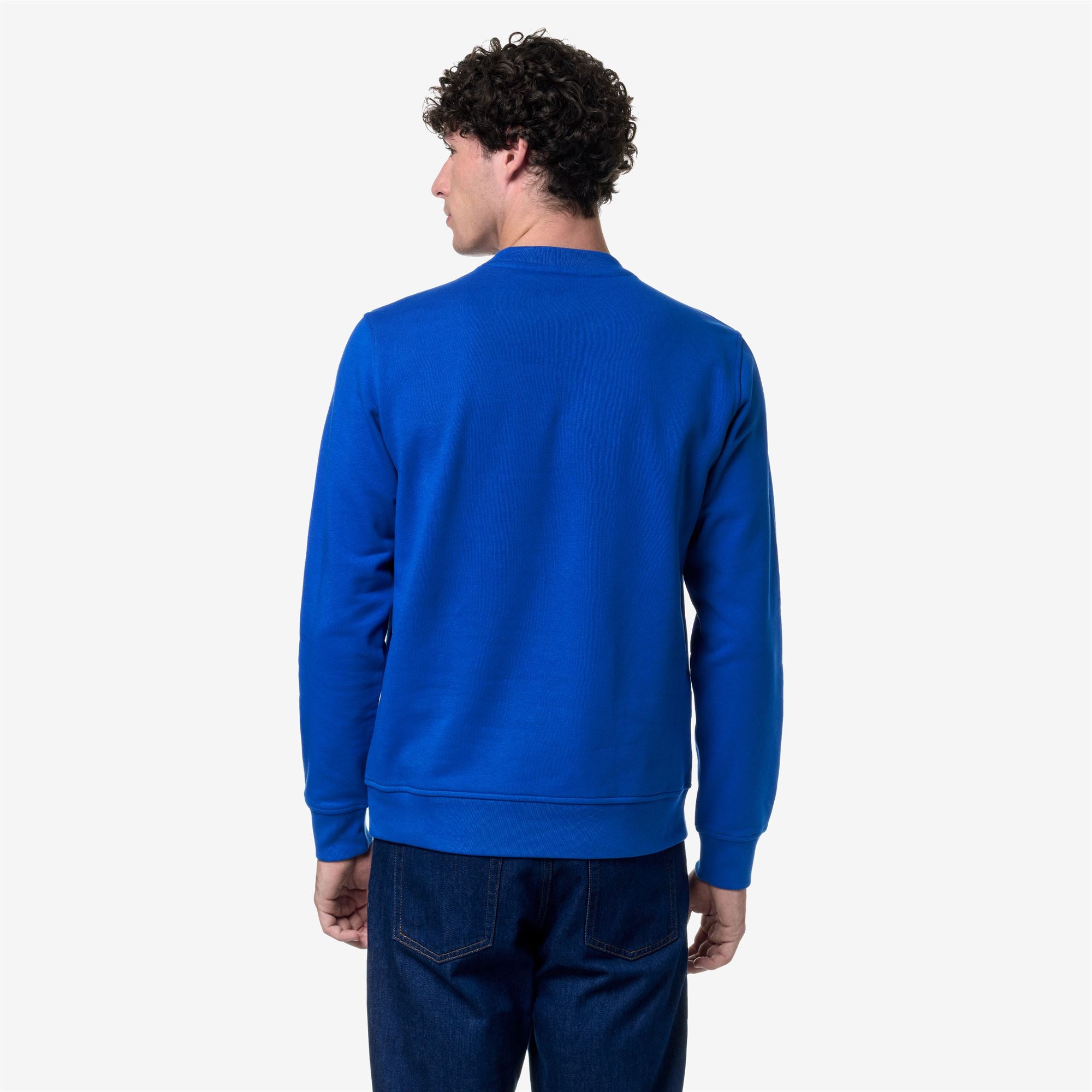 k-way-baptiste-pull-polaire-homme-blue-royal-marine image 3