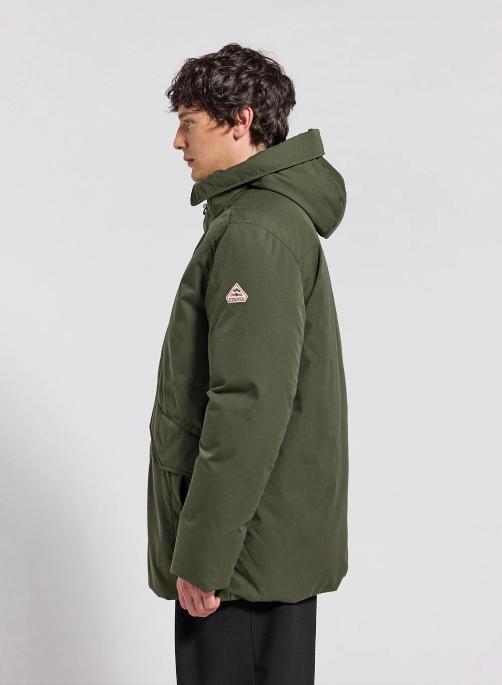pyrenex-fingal-parka-matelass-e-homme-capuche-kaki-fonc image 3