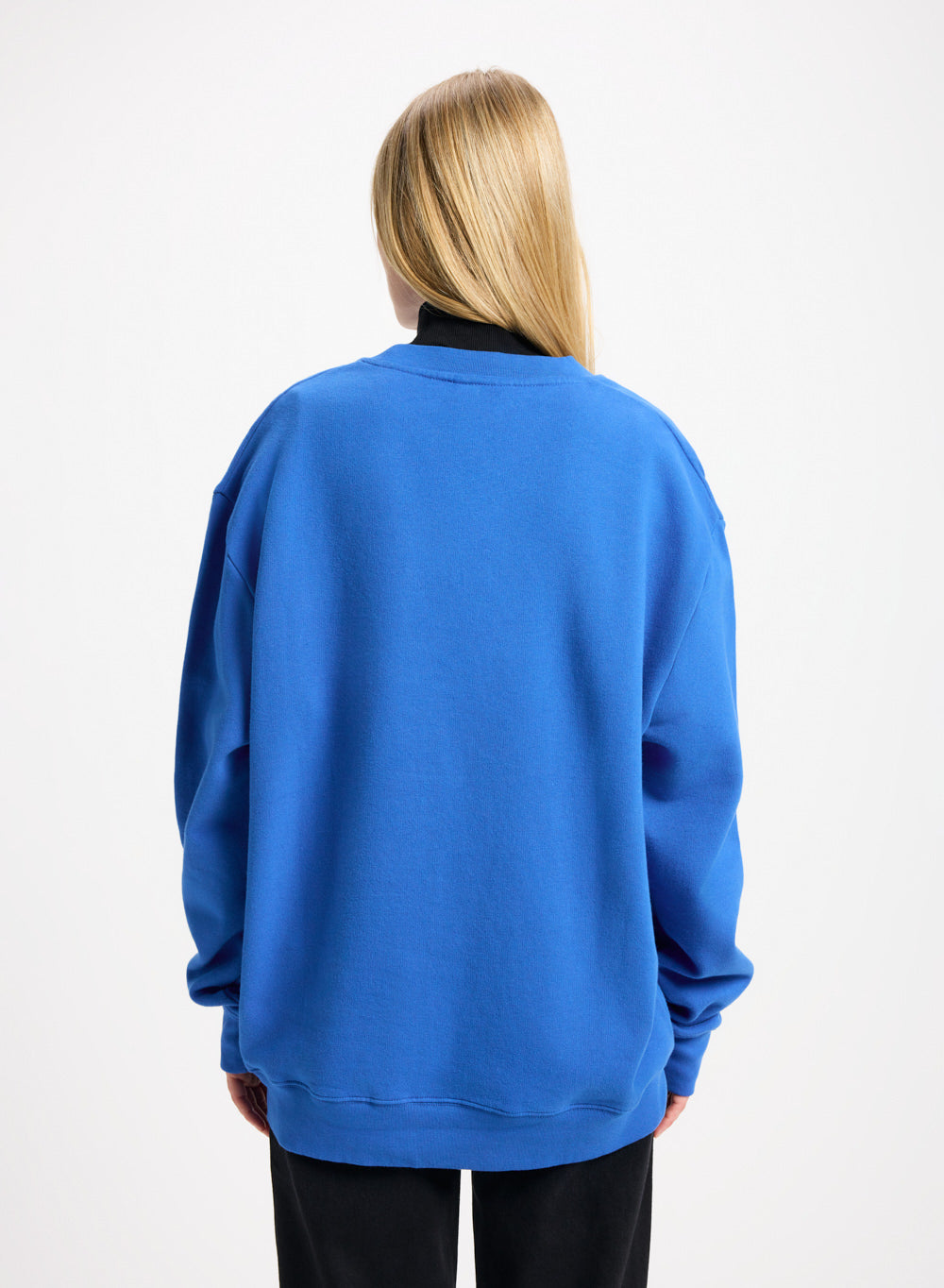pyrenex-escou-sweatshirt-coton-bio-bleu-lectrique image 4
