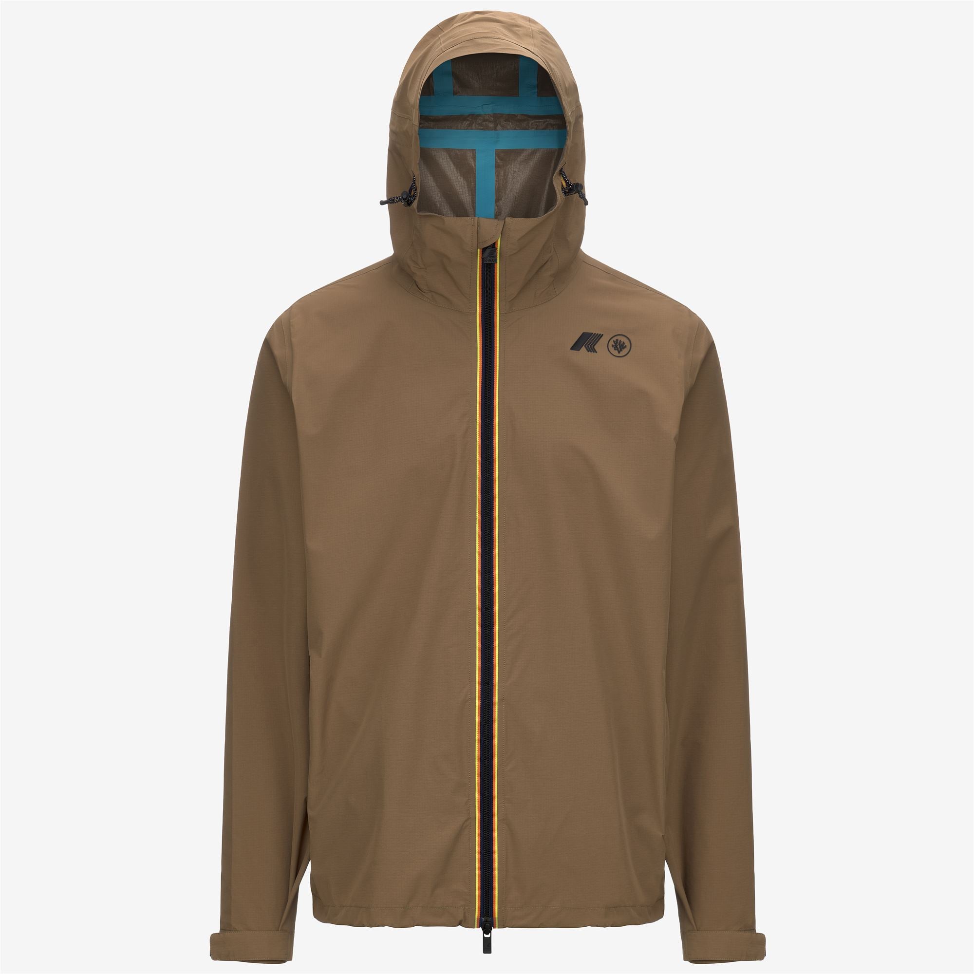 k-way-charmel-coral-gardeners-veste-mi-longue-unisexe-brown-corda image 5