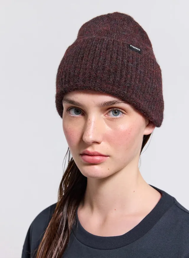 bonnet-en-laine-pyrenex-soazig-marron image 1