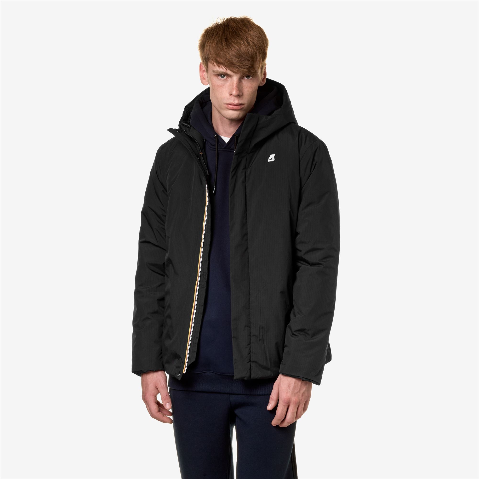 k-way-jack-ripstop-marmotta-veste-courte-homme-black-p-blue-a image 1