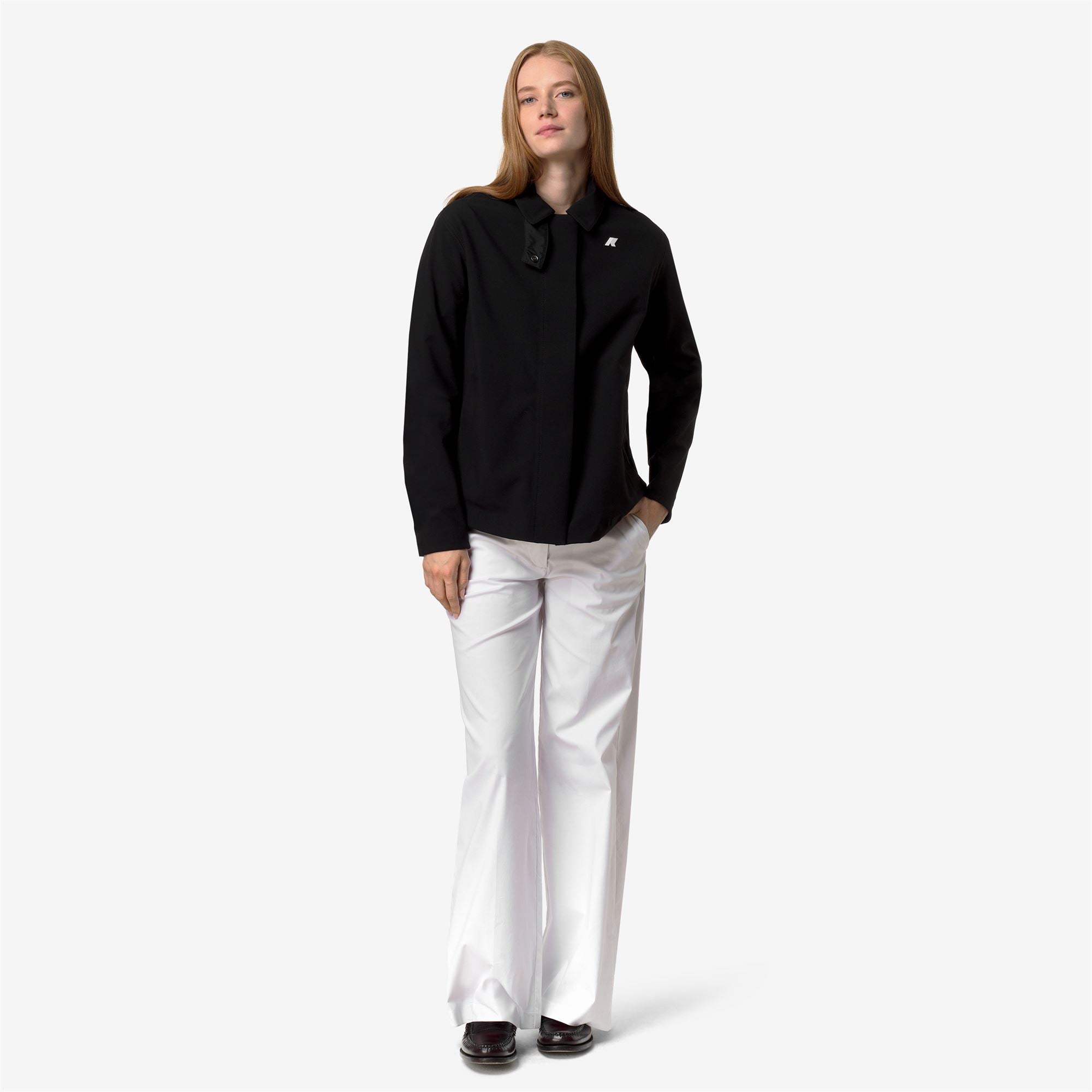 k-way-bleizou-bonded-trench-court-femme-black-p-blue-d image 4