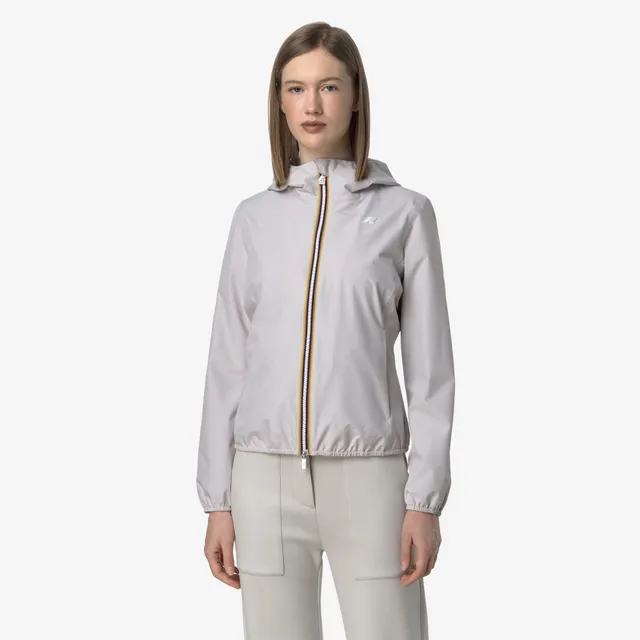 k-way-lily-stretch-poly-jersey-veste-courte-femme-beige-lt image 1