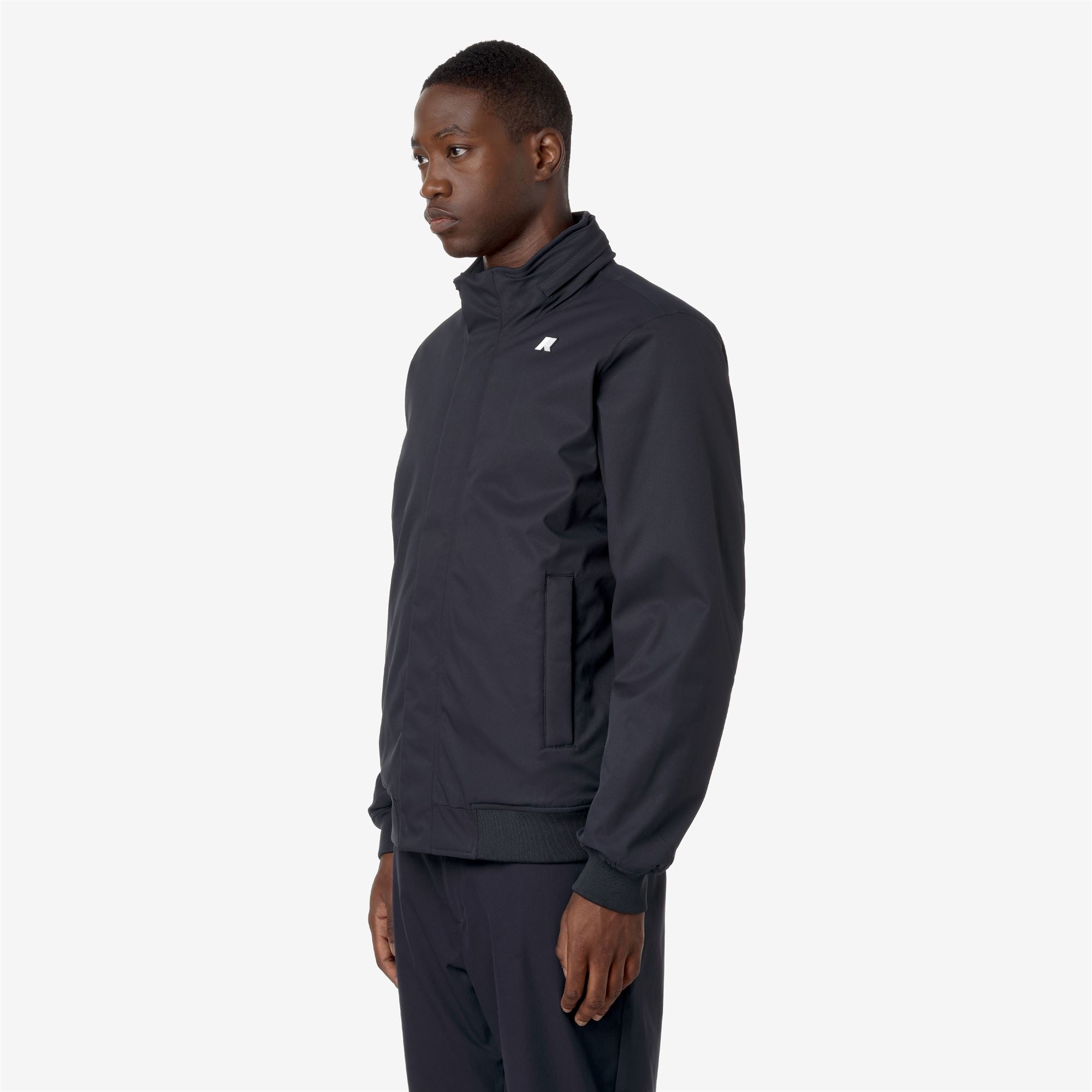 k-way-amaury-twill-marmotta-veste-courte-homme-blue-d-blue-a image 2