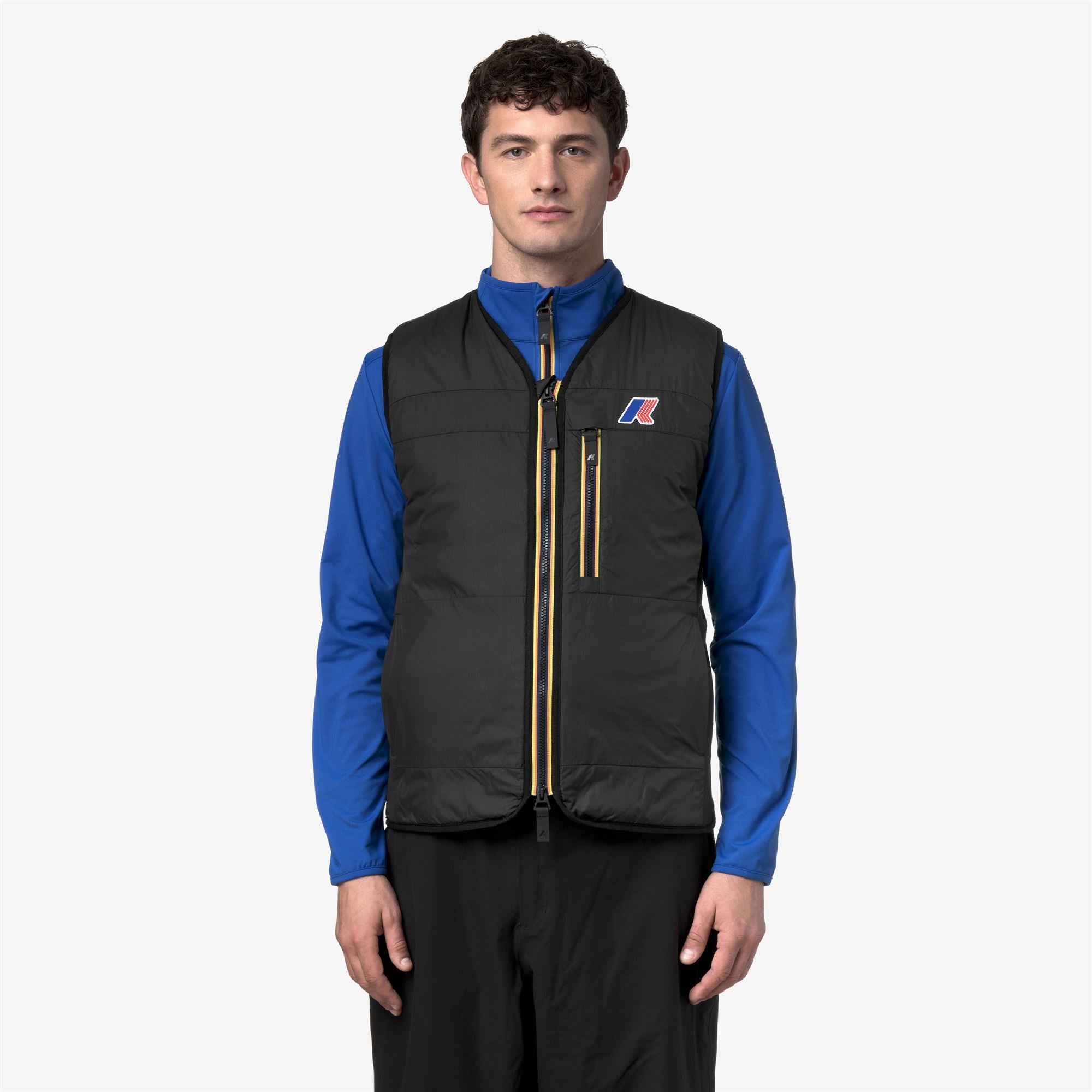 k-way-cork-scotty-james-gilet-homme-black-pure image 1