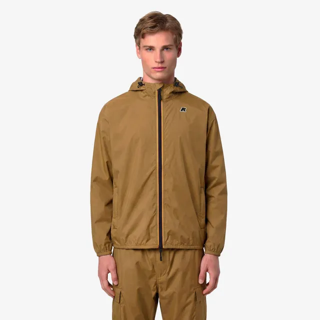 k-way-anglet-lf-veste-mi-longue-unisexe-brown-bistre image 1