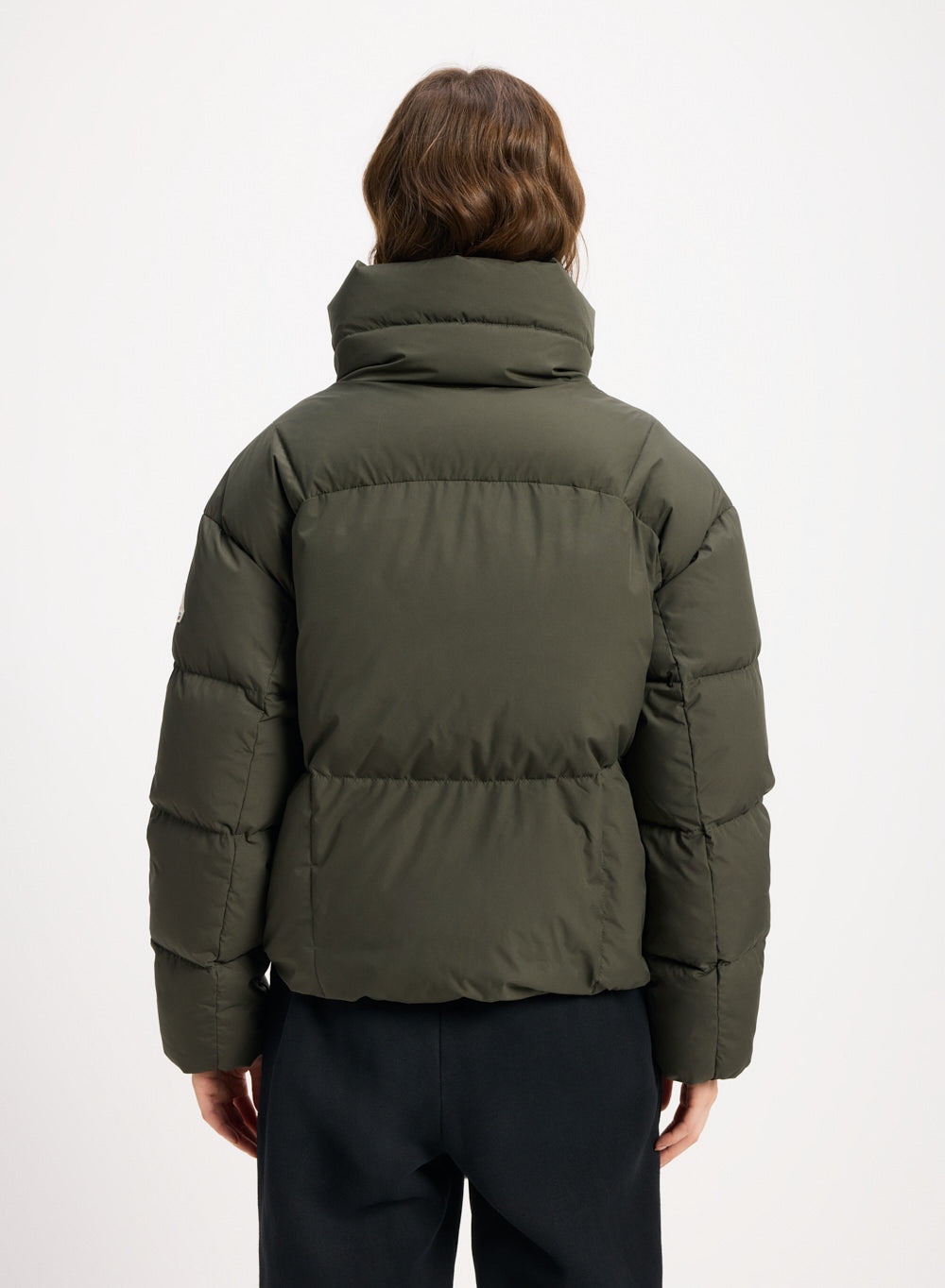 pyrenex-harmonie-crop-doudoune-courte-femme-kaki image 4