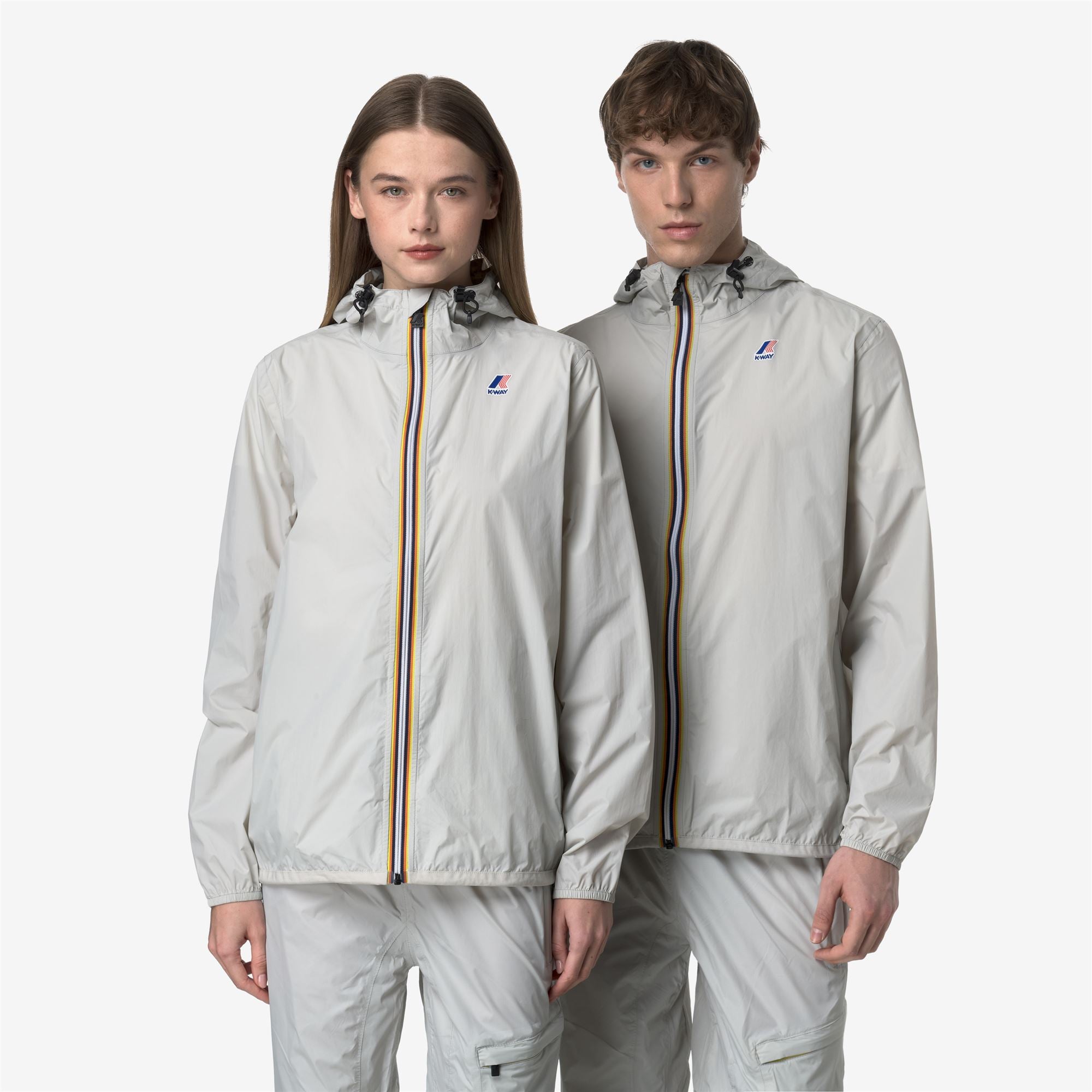 k-way-le-vrai-4-0-claude-veste-milieu-unisexe-beige-lt image 1