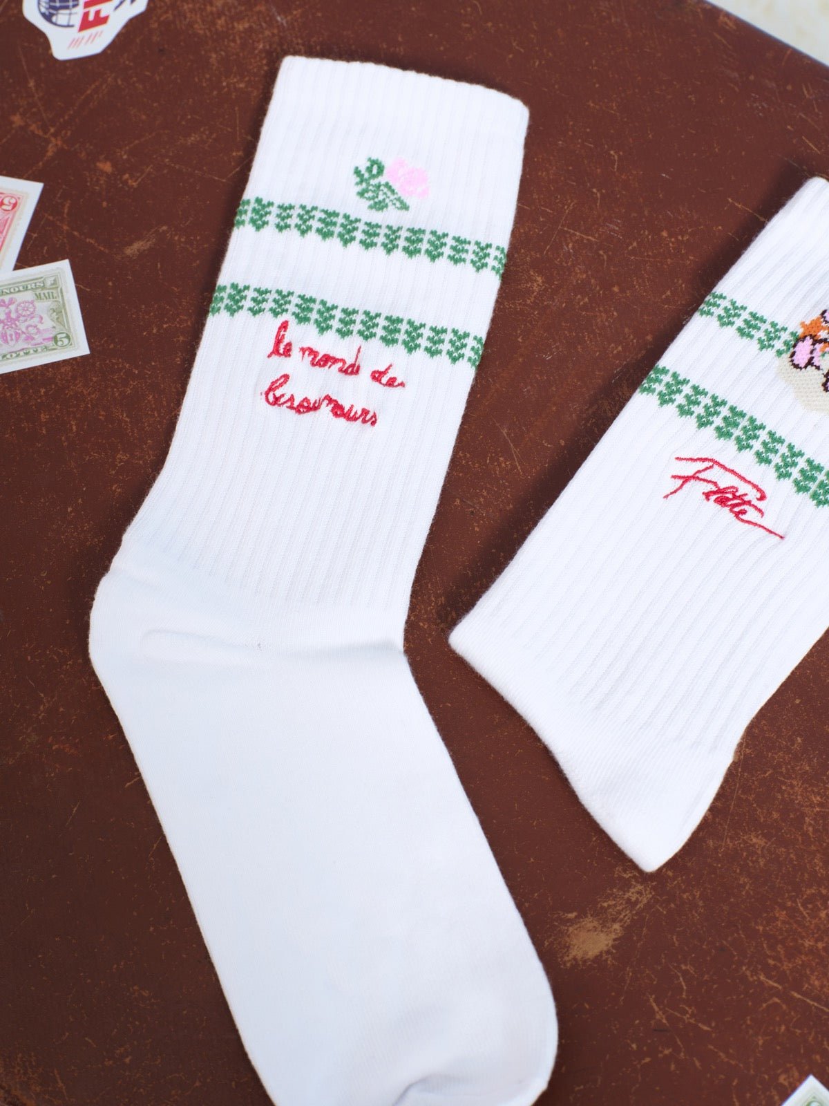 flotte-chaussettes-bisounours-hautes-coton-mixte image 8