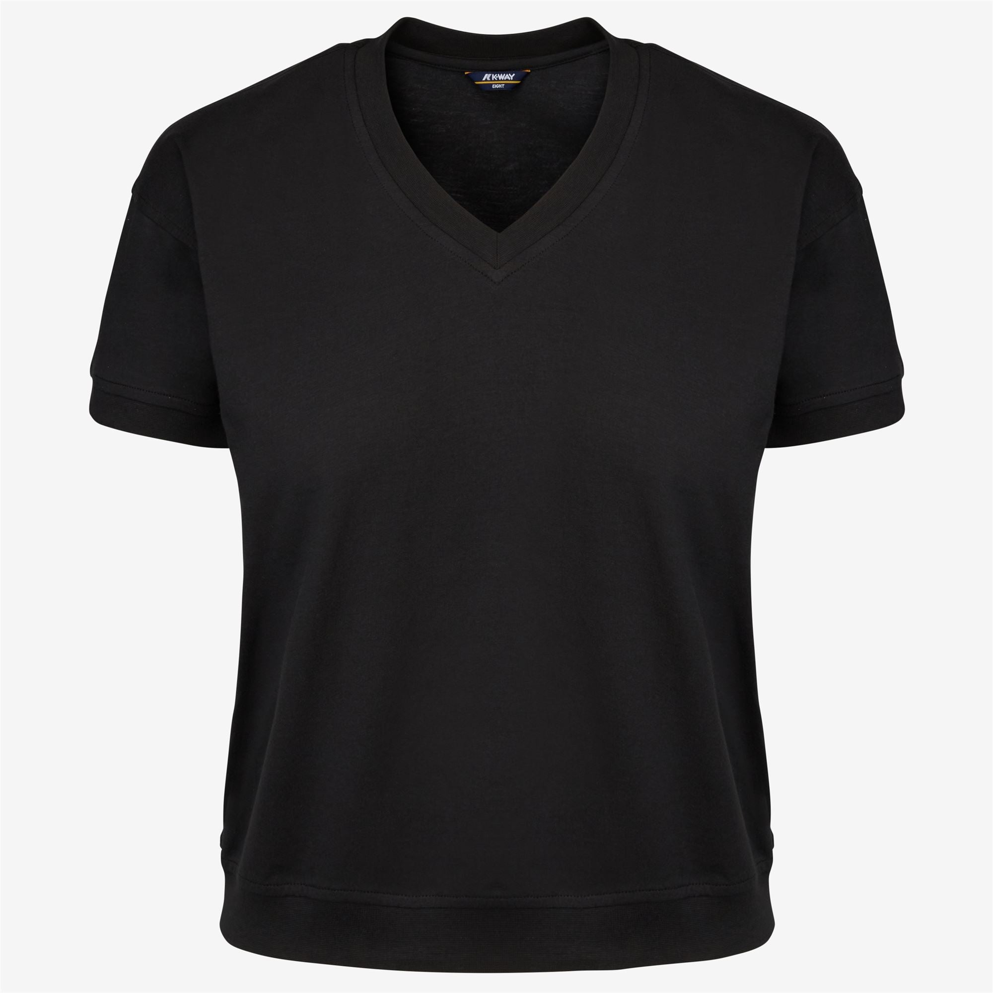 k-way-rubiel-t-shirt-femme-black-pure image 5