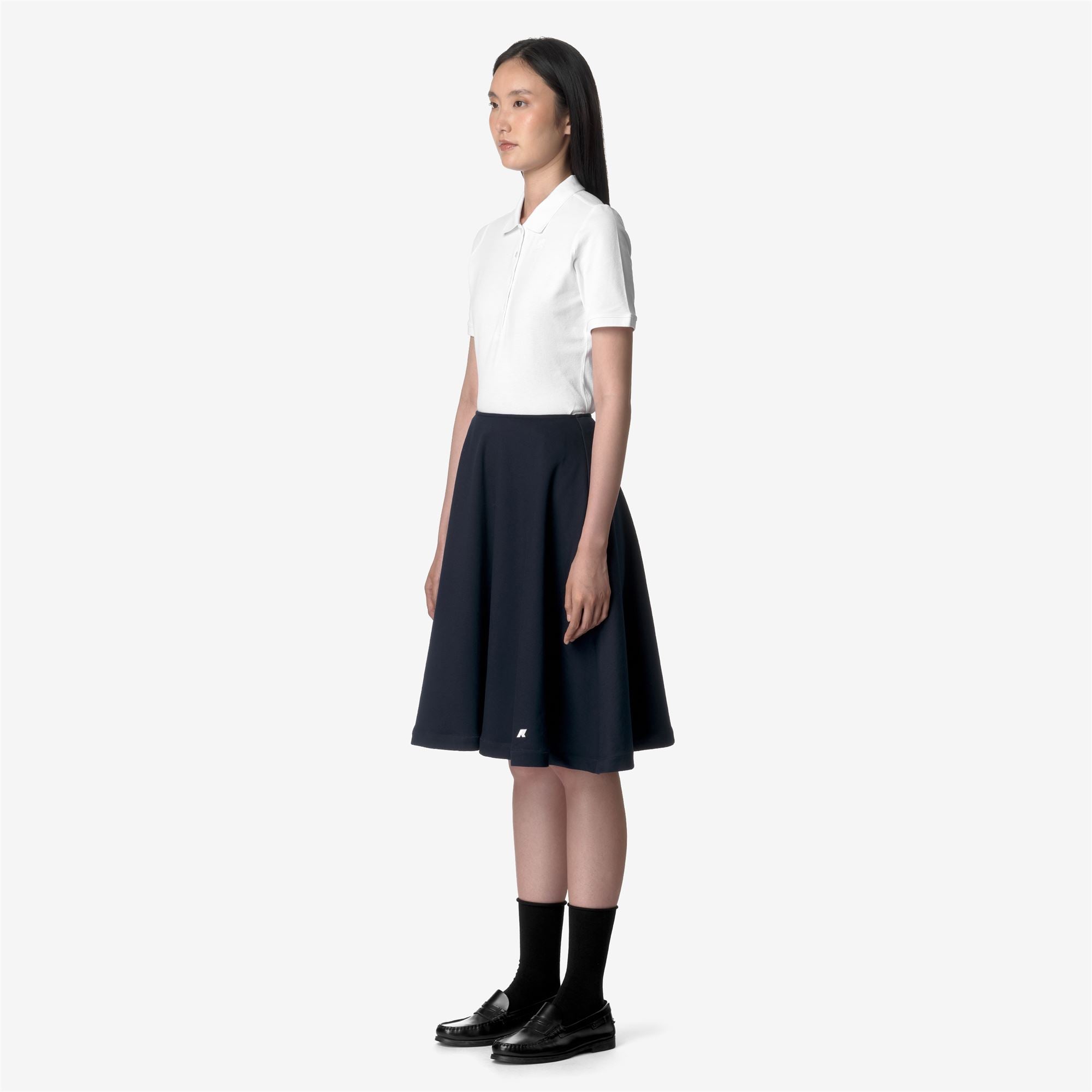 k-way-berenil-light-spacer-jupe-longuette-femme-blue-depth image 2
