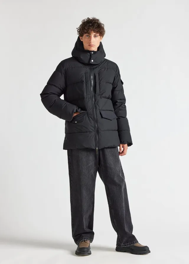 pyrenex-sterling-doudoune-homme-capuche-black image 1