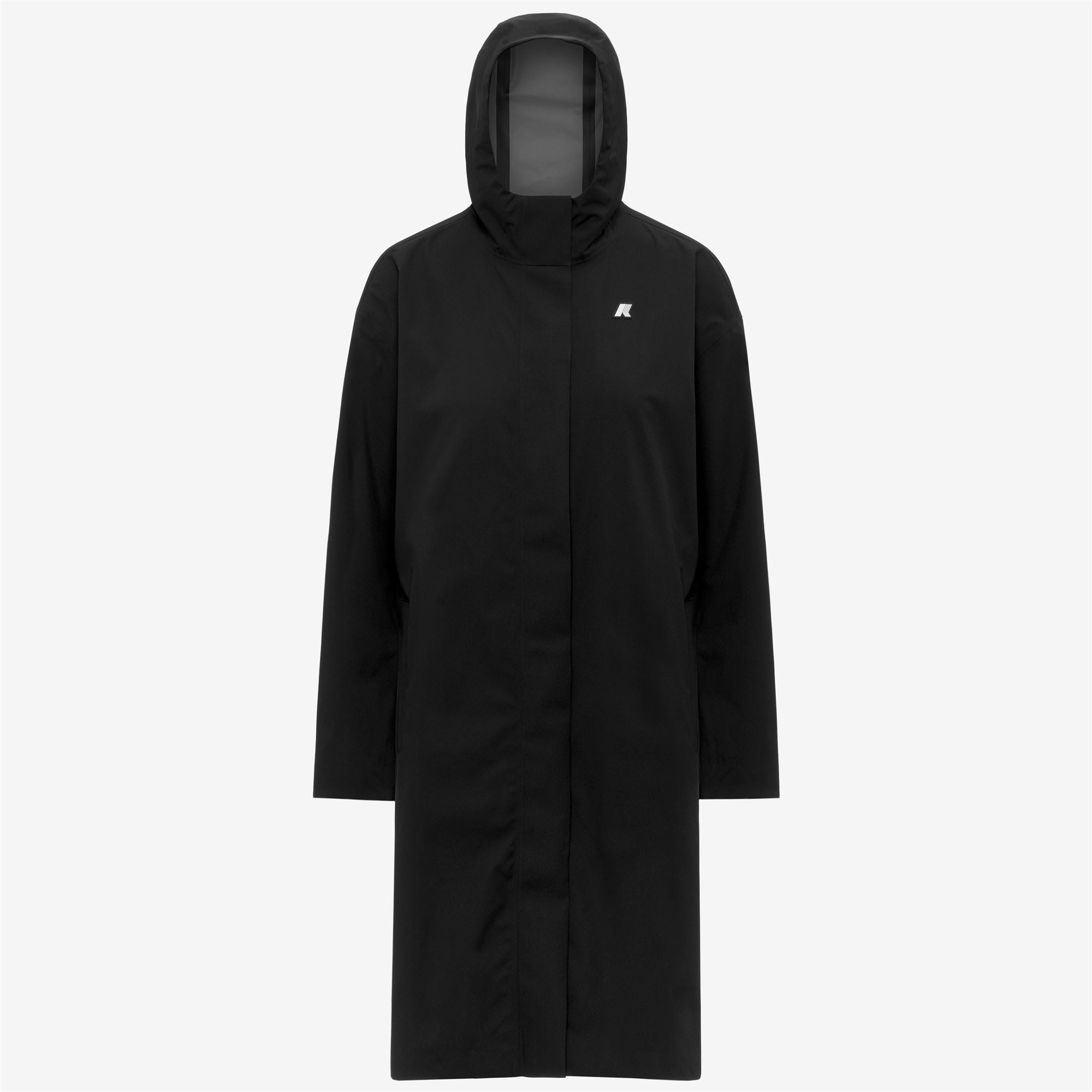 k-way-tigrit-stretch-2l-manteau-long-femme-black-pure image 5