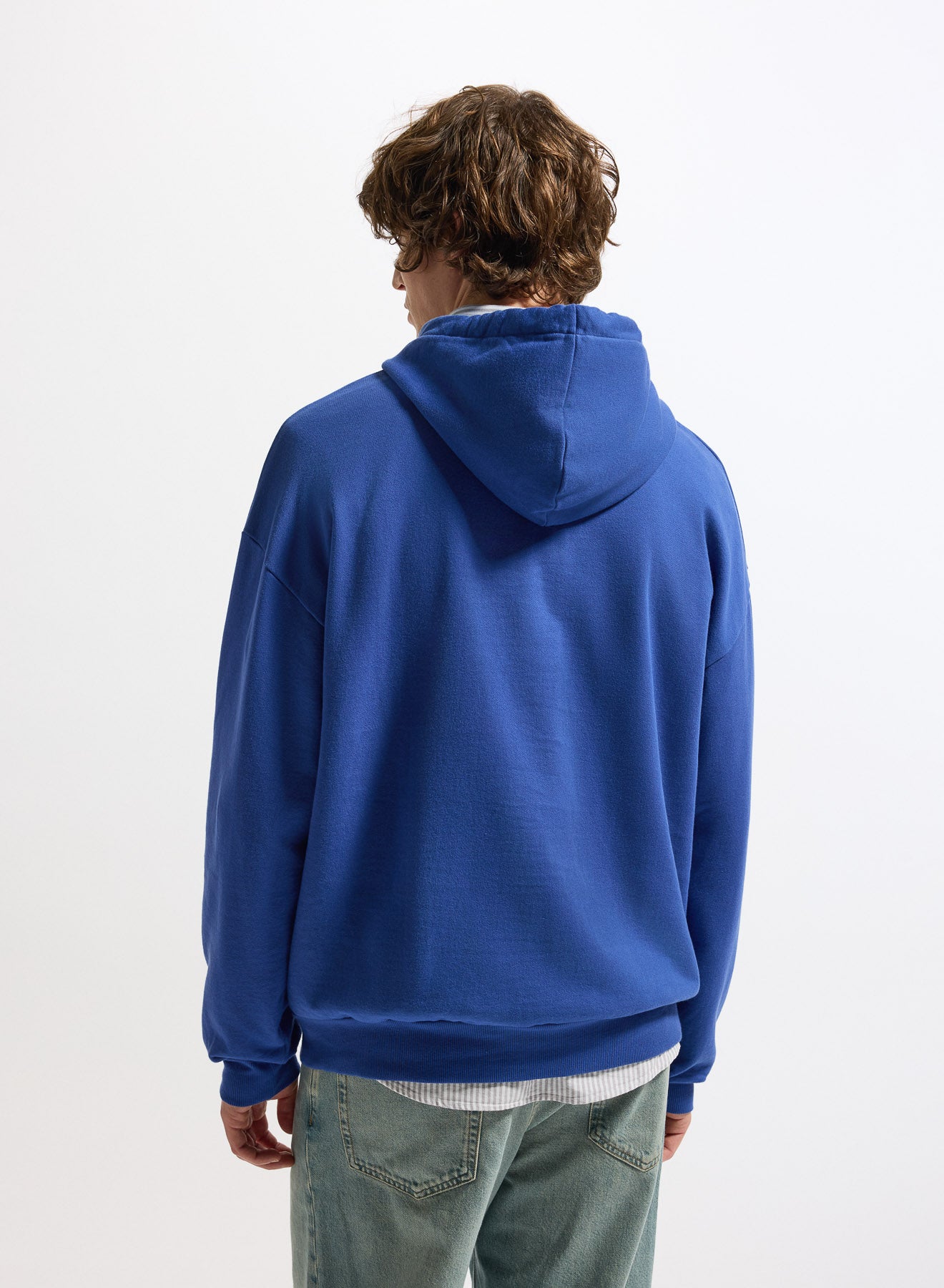 pyrenex-journey-sweat-capuche-unisexe-coton-bio-bleu-lectrique image 6