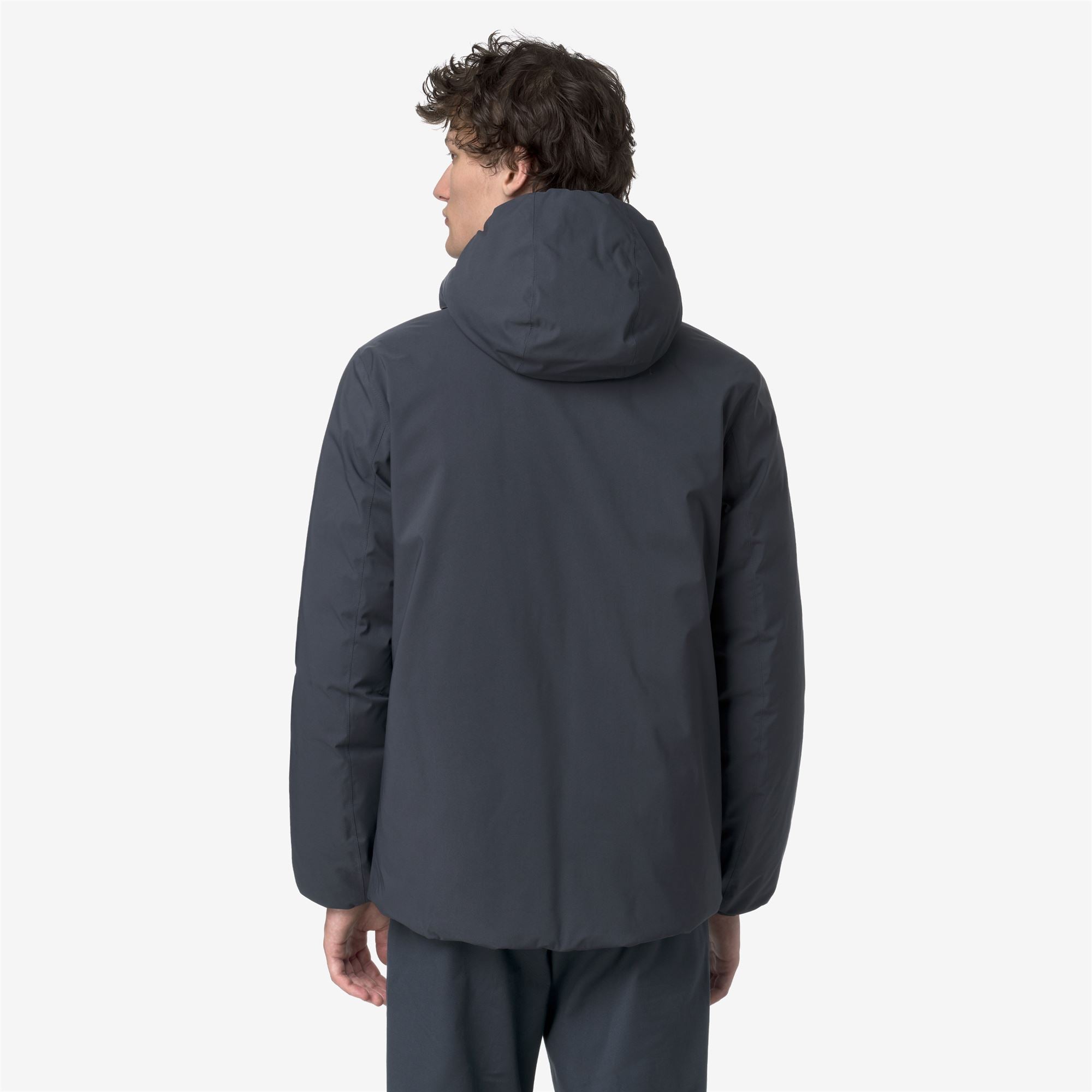 k-way-jack-st-thermo-double-veste-courte-homme-blue-airforce image 3