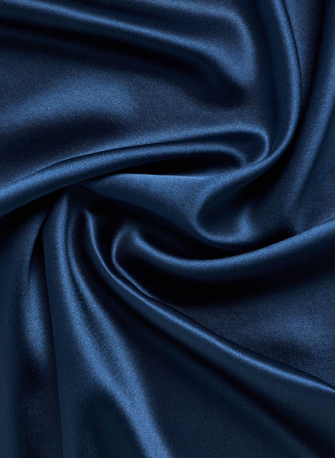 taie-d-oreiller-en-soie-de-m-rier-bleu-marine image 5