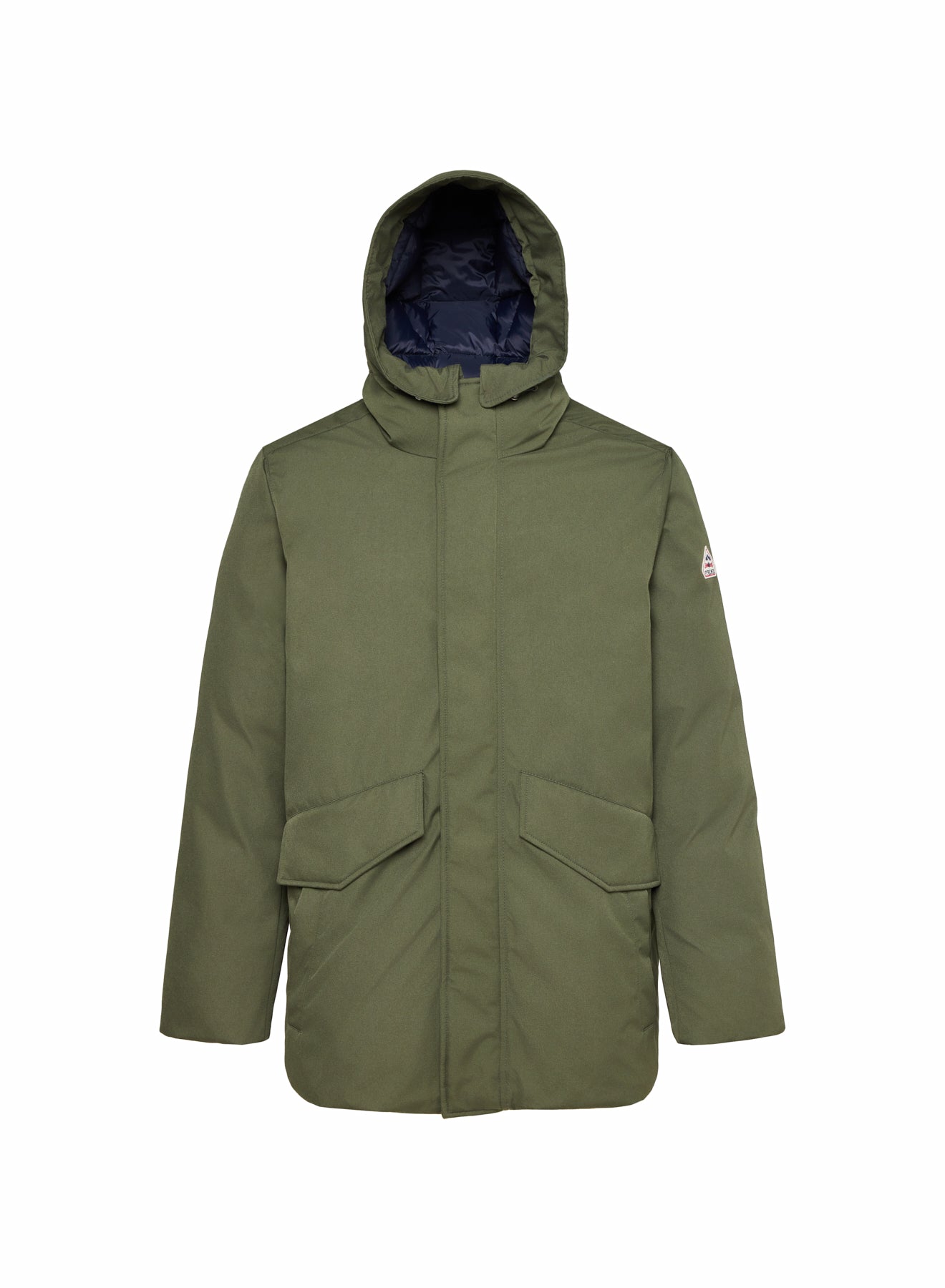 pyrenex-fingal-parka-matelass-e-homme-capuche-kaki-fonc image 5