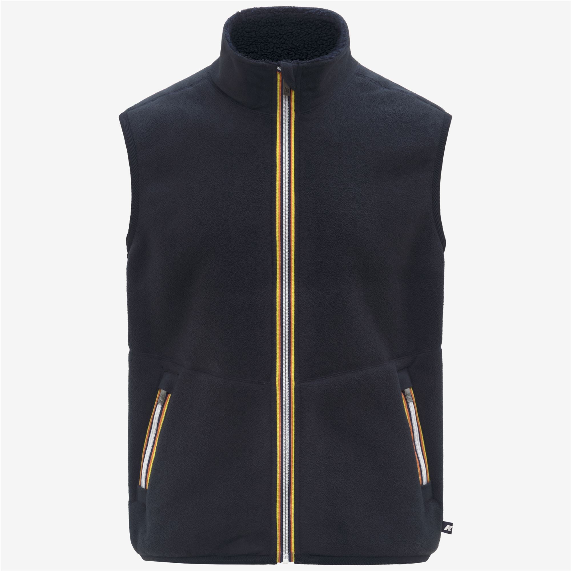 k-way-yannick-sherpa-polar-double-gilet-homme-blue-depth image 6