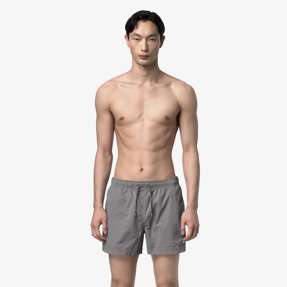 k-way-hazel-beach-maillot-de-bain-boxer-homme-grey-frost image 1