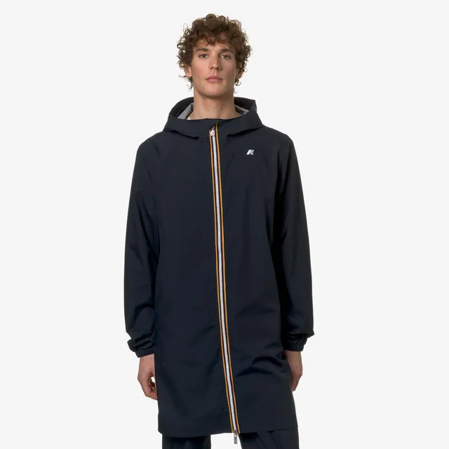 k-way-thomas-stretch-dot-veste-longue-3-4-homme-blue-depth image 1