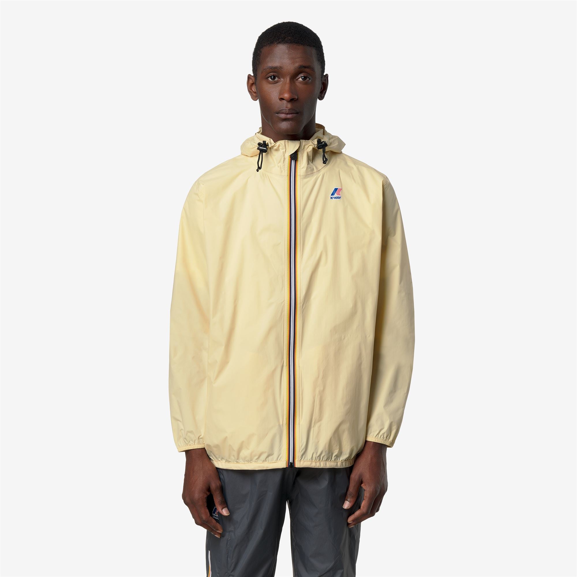 k-way-le-vrai-4-0-claude-veste-mi-longue-unisexe-beige-parsnip image 2