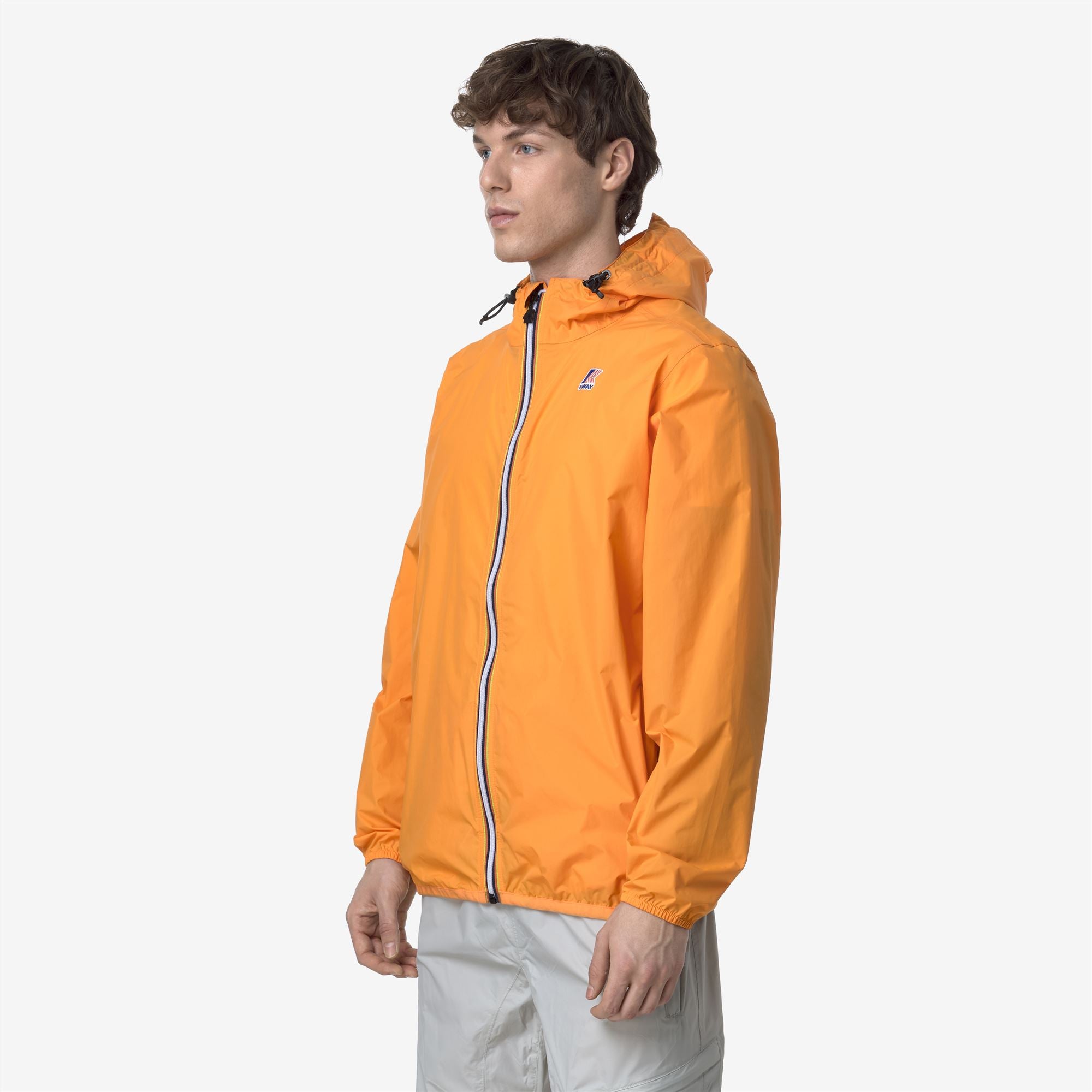 k-way-le-vrai-4-0-claude-veste-mi-longue-unisexe-orange image 3
