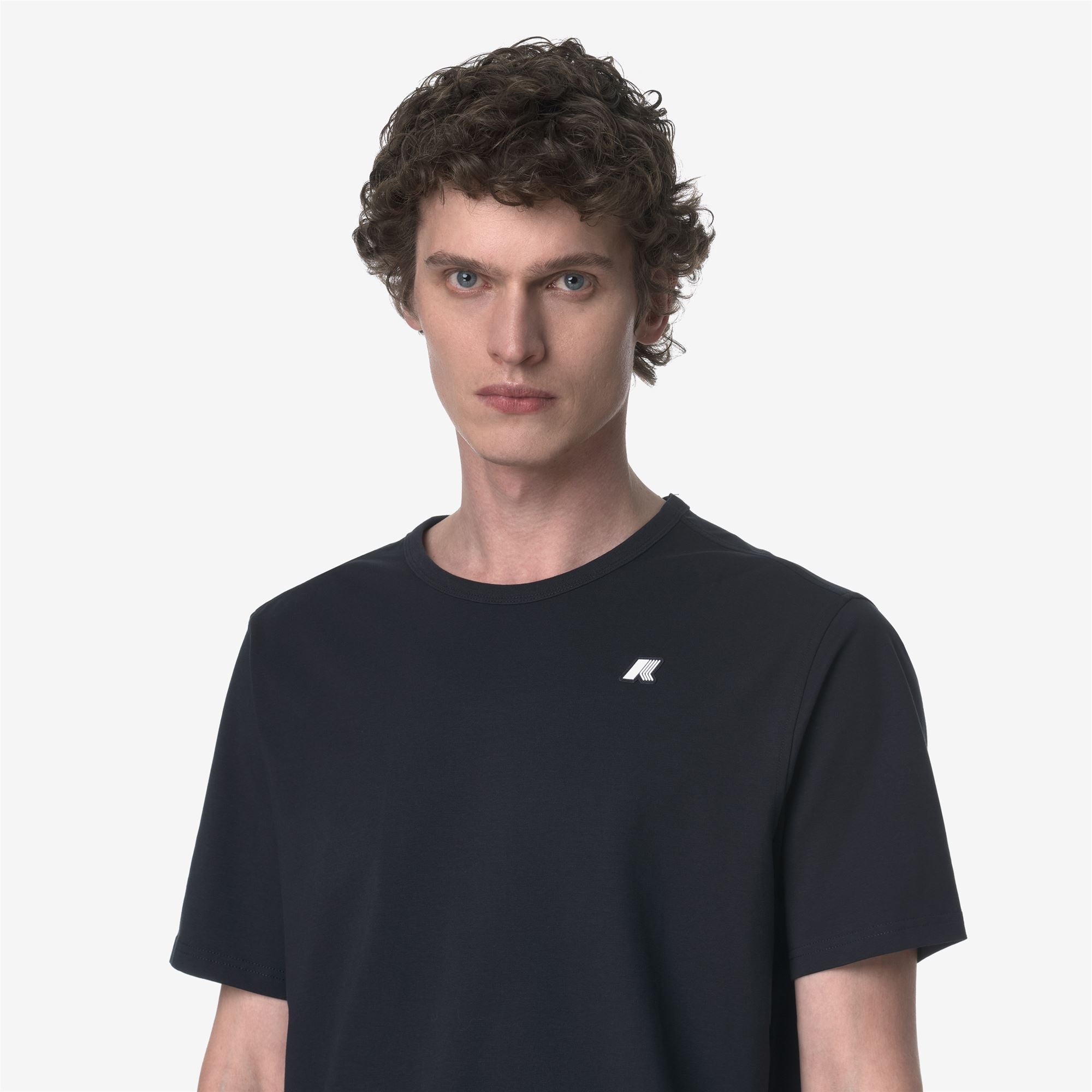 k-way-adame-light-stretch-jersey-t-shirt-homme-blue-depth image 4