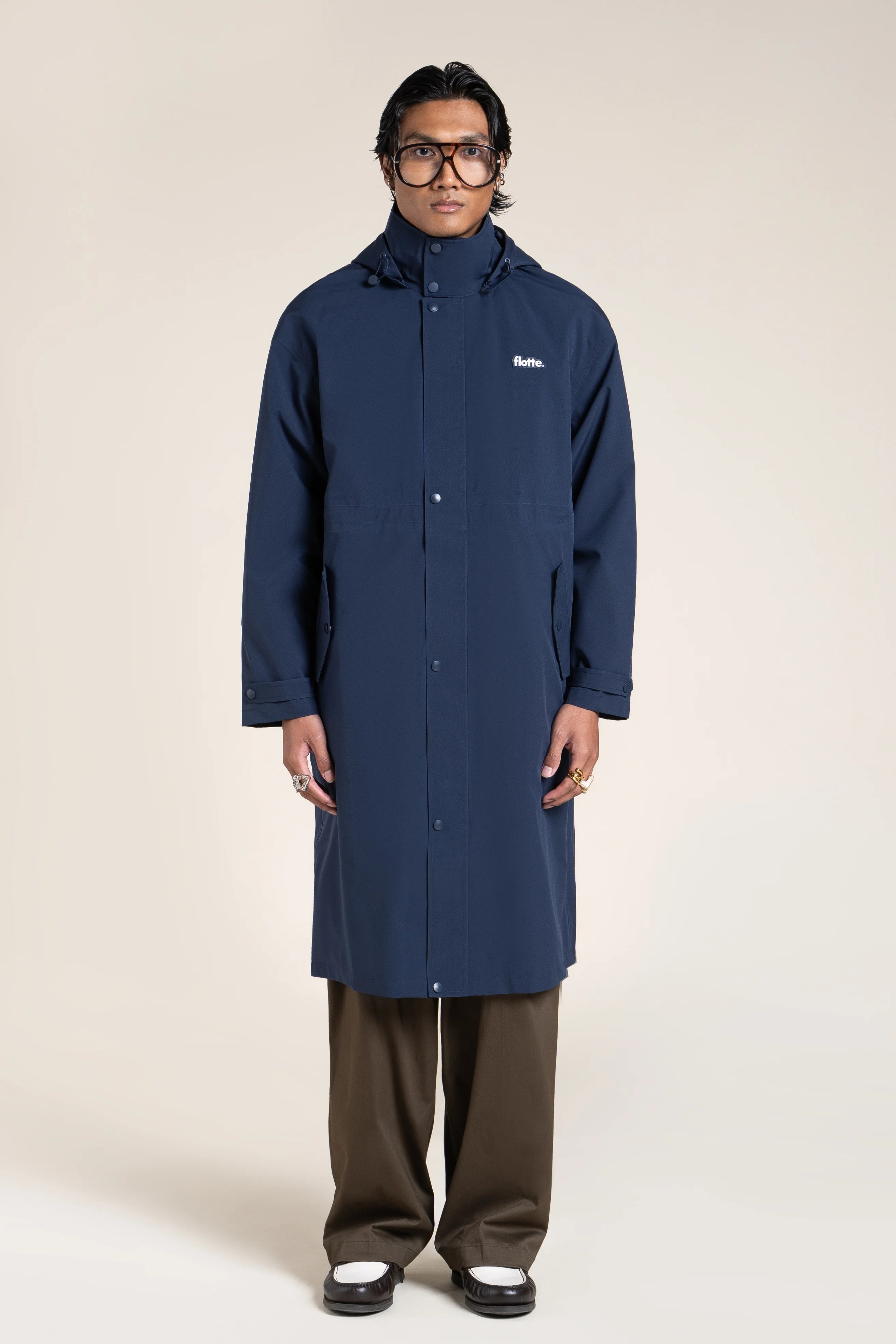 flotte-solf-rino-parka-imperm-able-longue-droite-capuche image 2