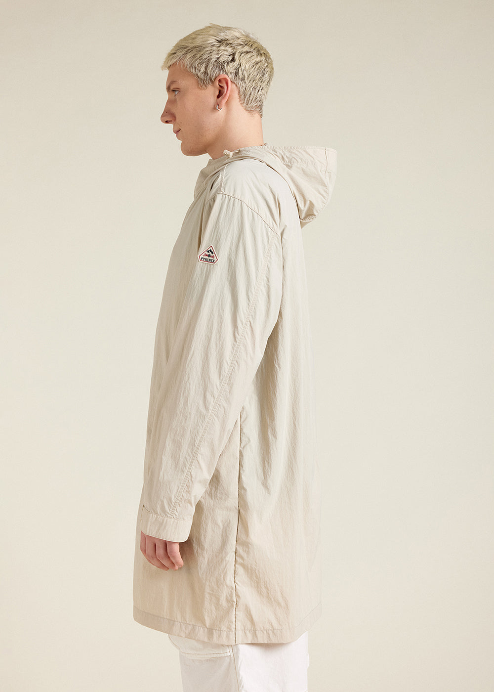 pyrenex-torrent-2-coupe-vent-long-capuche-unisexe-gris image 7