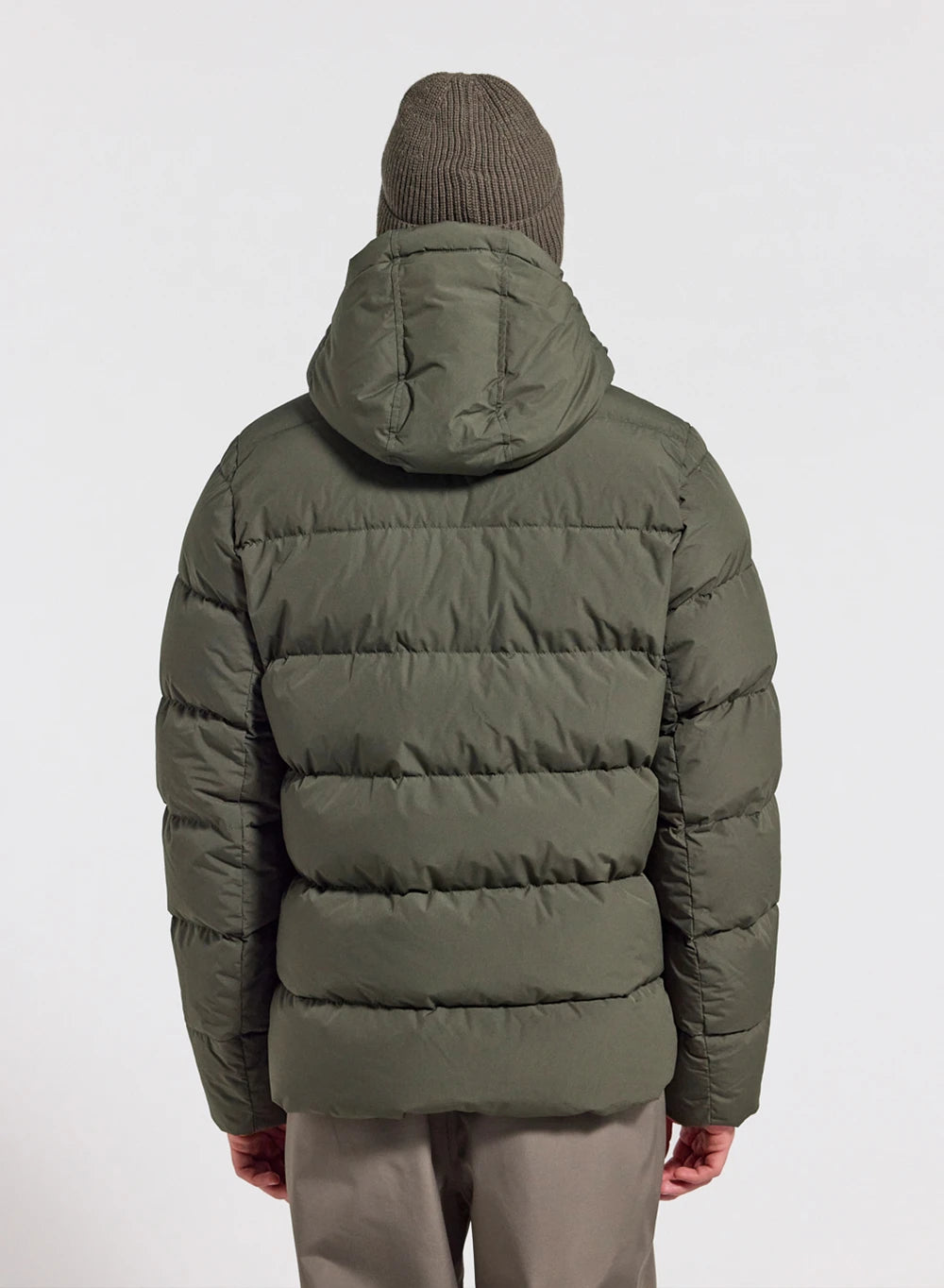 pyrenex-spoutnic-doudoune-homme-capuche-amovible-kaki-fonc image 4