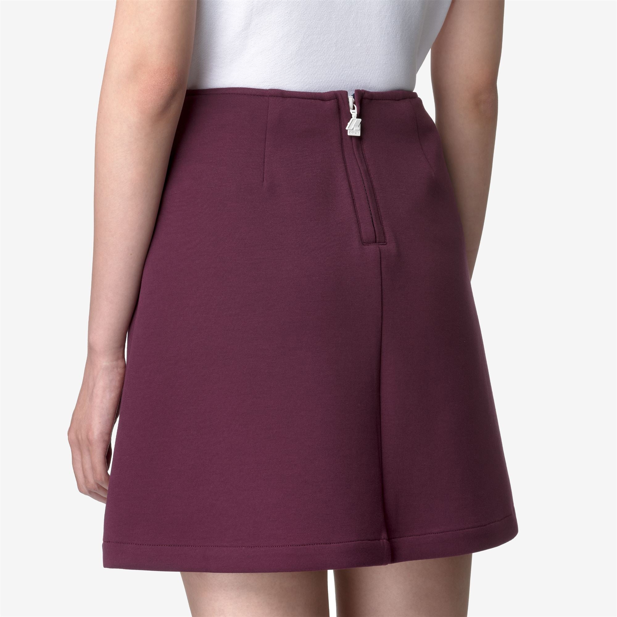k-way-vitty-light-spacer-jupe-courte-femme-violet-dk-purple image 4
