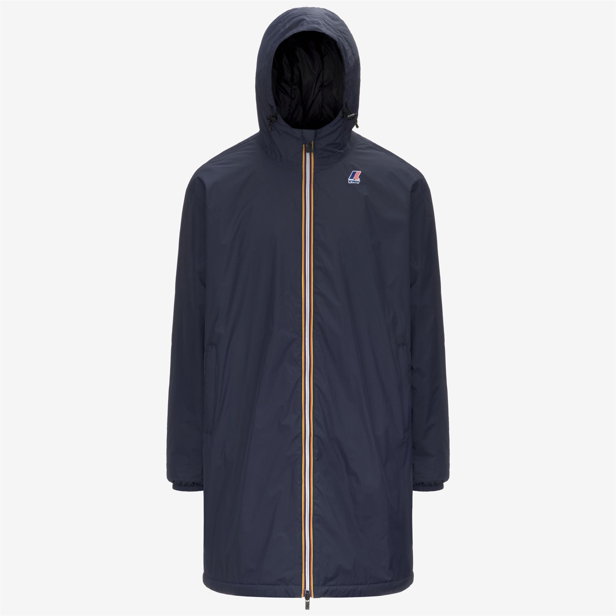 k-way-le-vrai-4-0-eiffel-east-warm-manteau-3-4-unisexe-blue-depth image 6