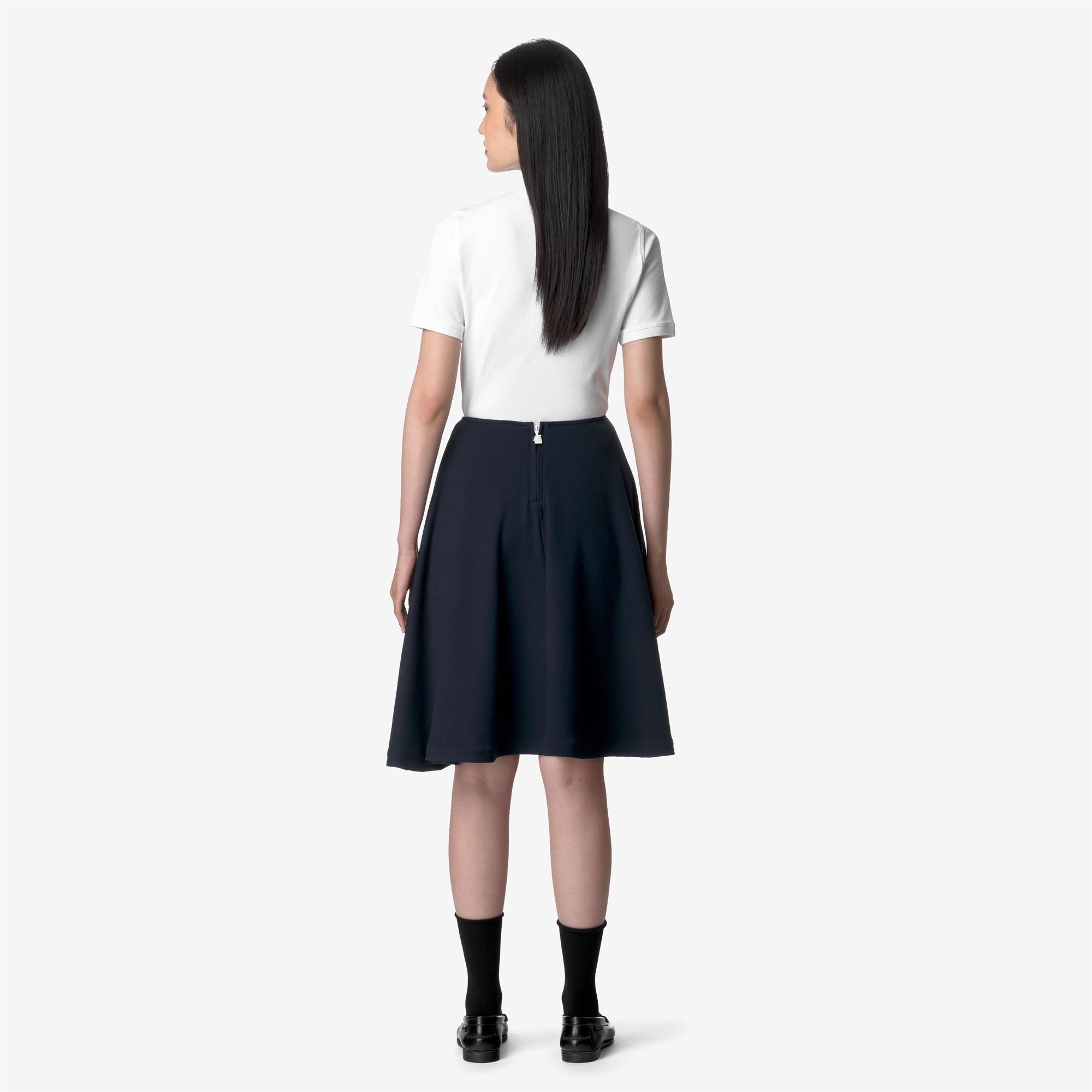 k-way-berenil-light-spacer-jupe-longuette-femme-blue-depth image 3