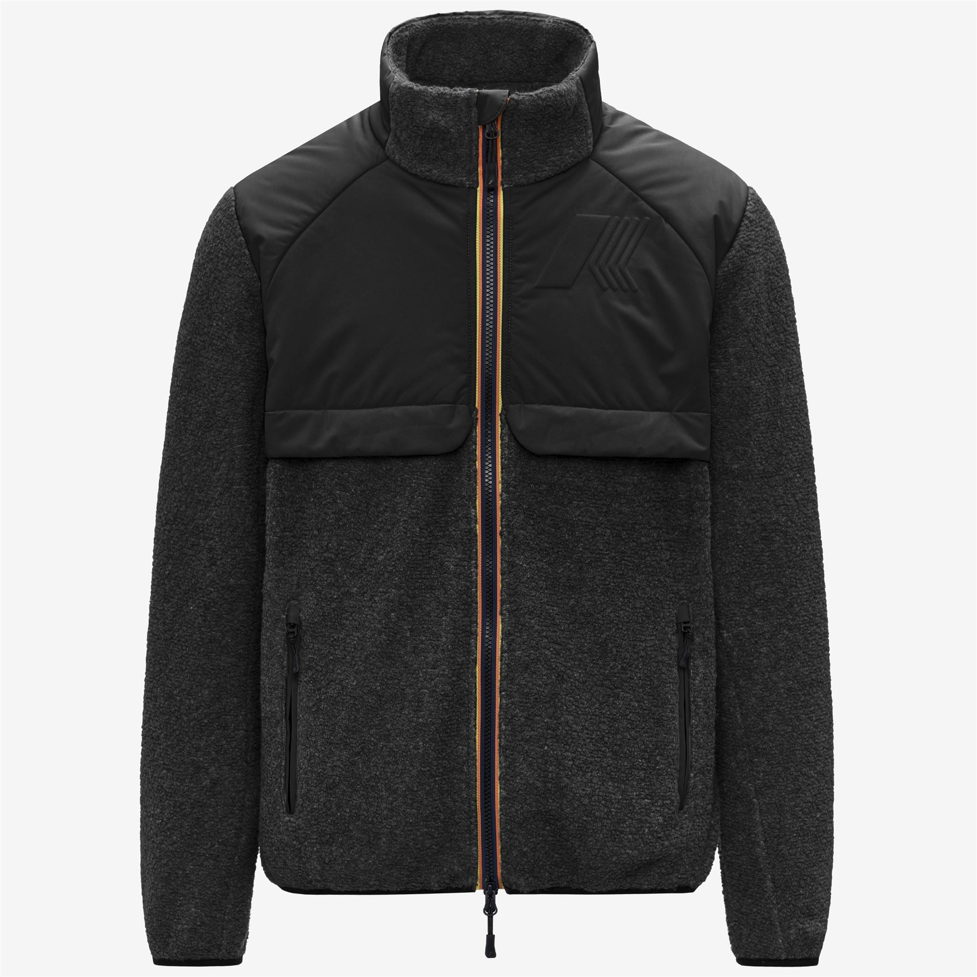 k-way-bornes-w-polar-veste-polaire-homme-black-pure image 5
