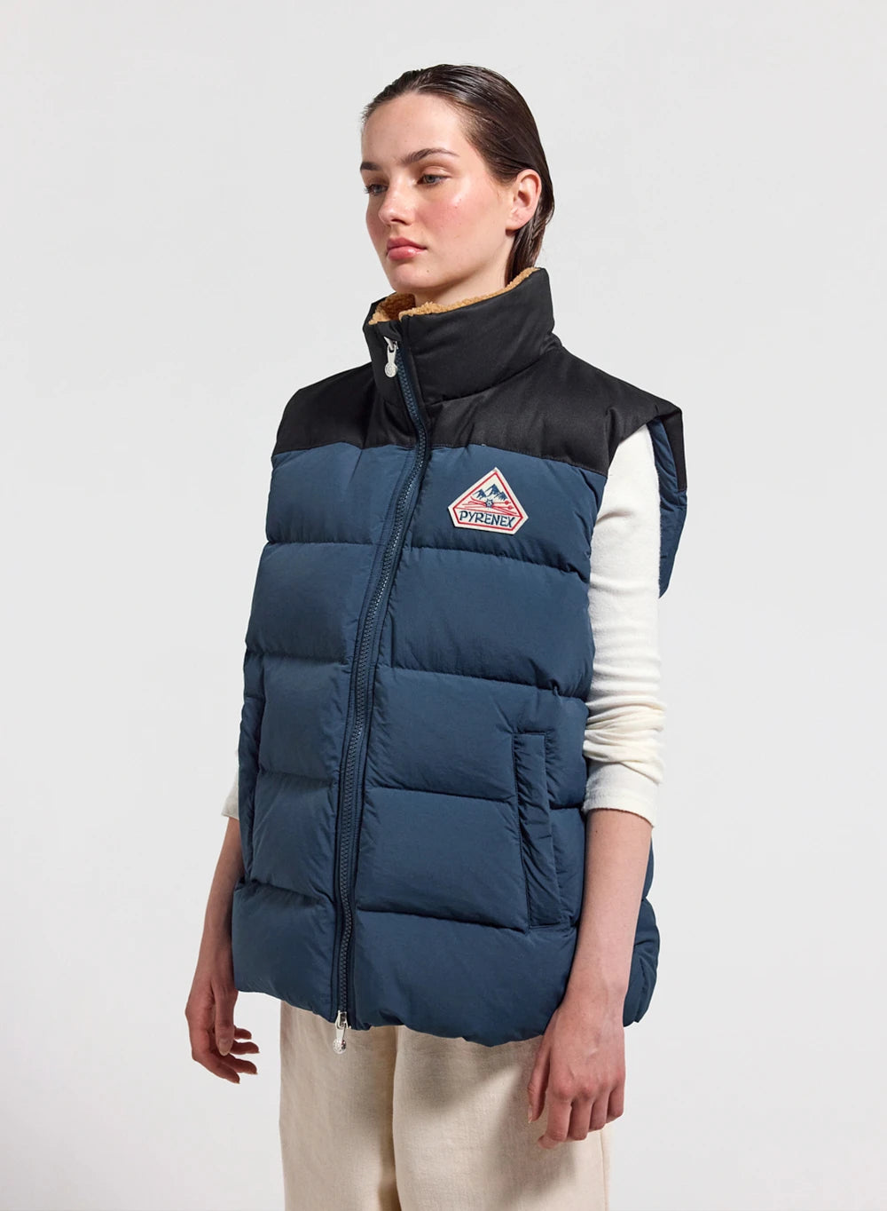 pyrenex-retro-john-gilet-sans-manches-bleu-p-trole image 2