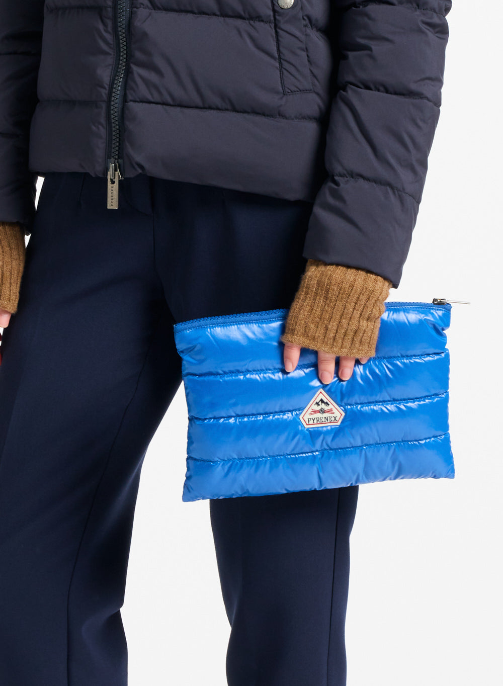 pyrenex-down-pouch-pochette-matelass-e-duvet-bleu-lectrique image 2