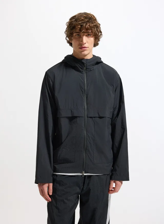 pyrenex-soulere-coupe-vent-unisexe-capuche-noir image 1