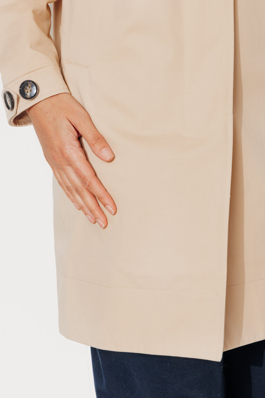 trench-coat-sauzet-trench-oversize-100-coton-d-perlant-beige image 4