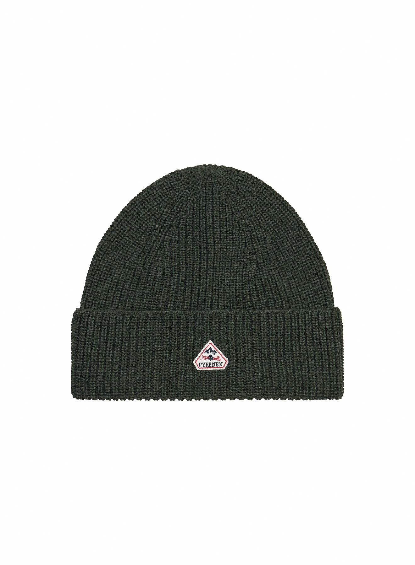 pyrenex-roki-bonnet-enfant-unisexe-en-laine-kaki image 3