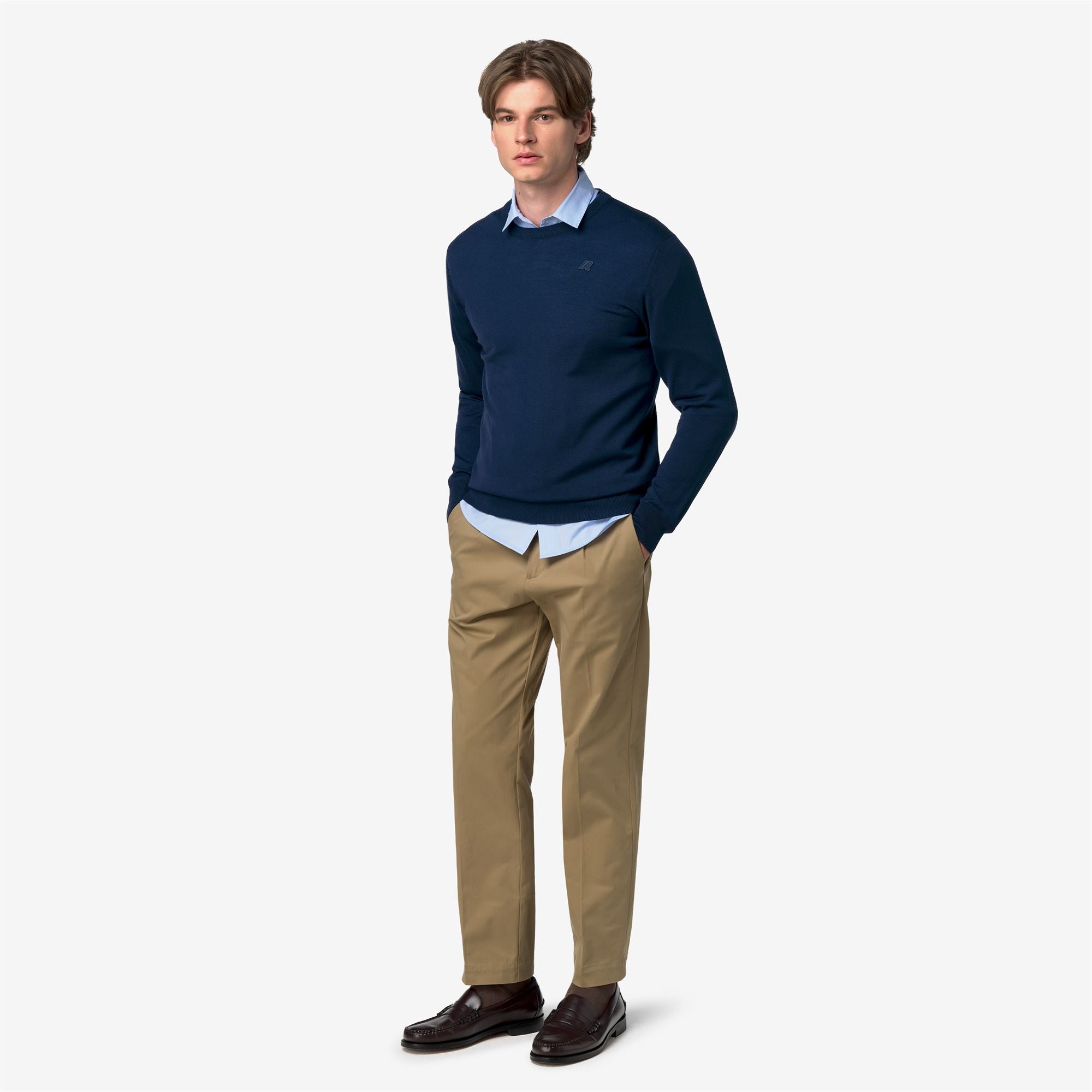 k-way-ralph-twill-tech-peach-pantalon-chino-homme-beige-khaki image 4