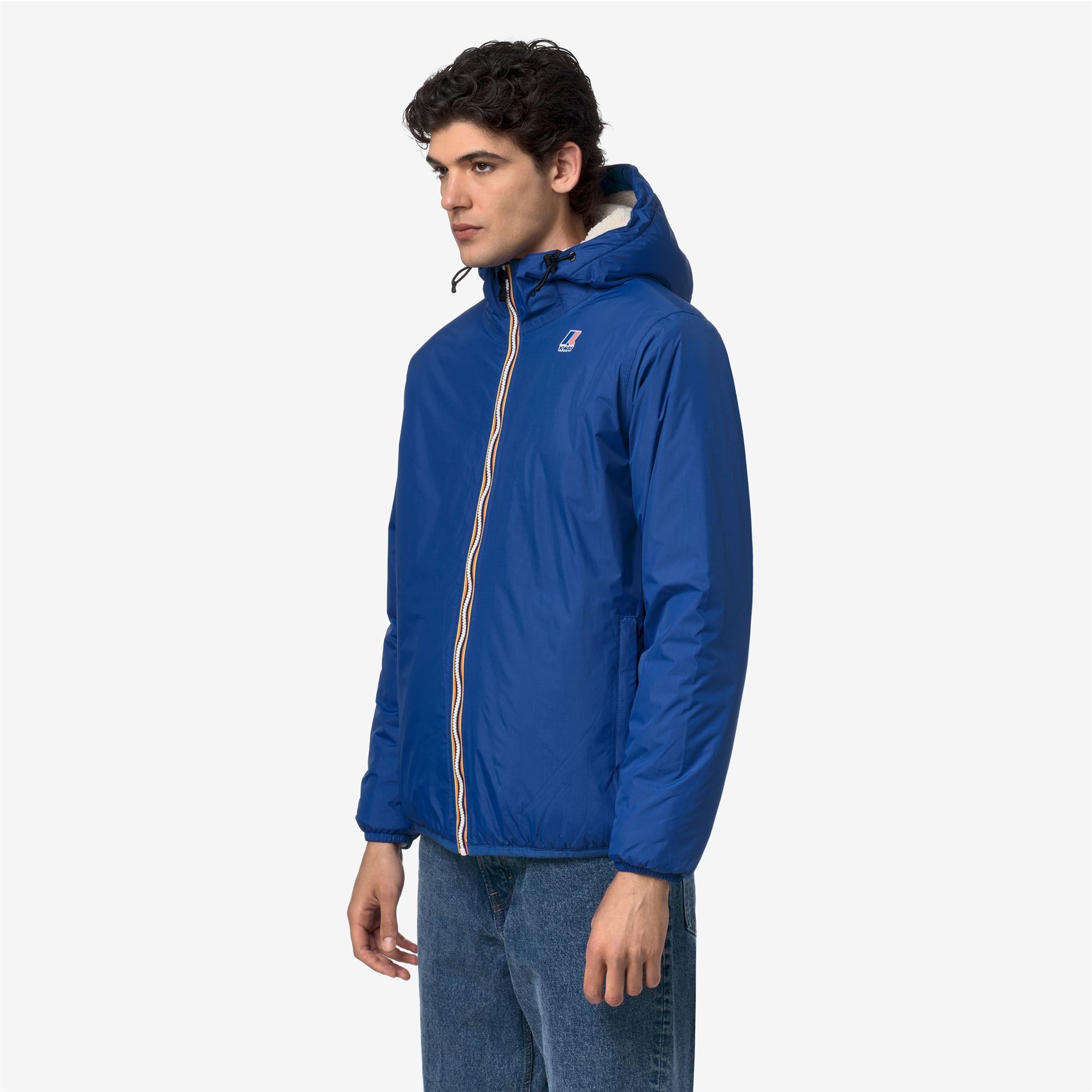 k-way-le-vrai-4-0-claude-orsetto-veste-unisexe-blue-royal-marine image 2