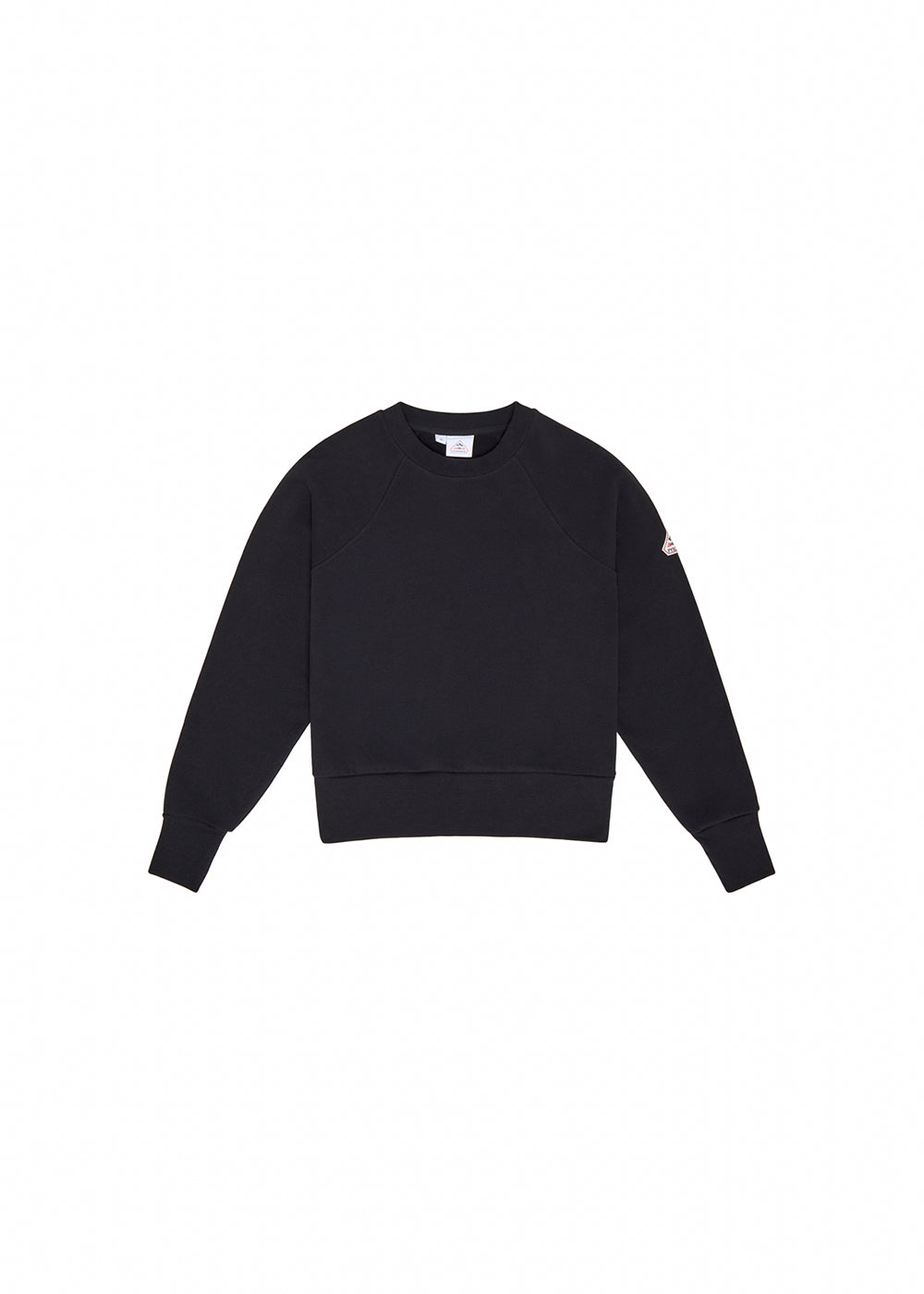sweatshirt-femme-pyrenex-mood-noir-en-coton-biologique image 3